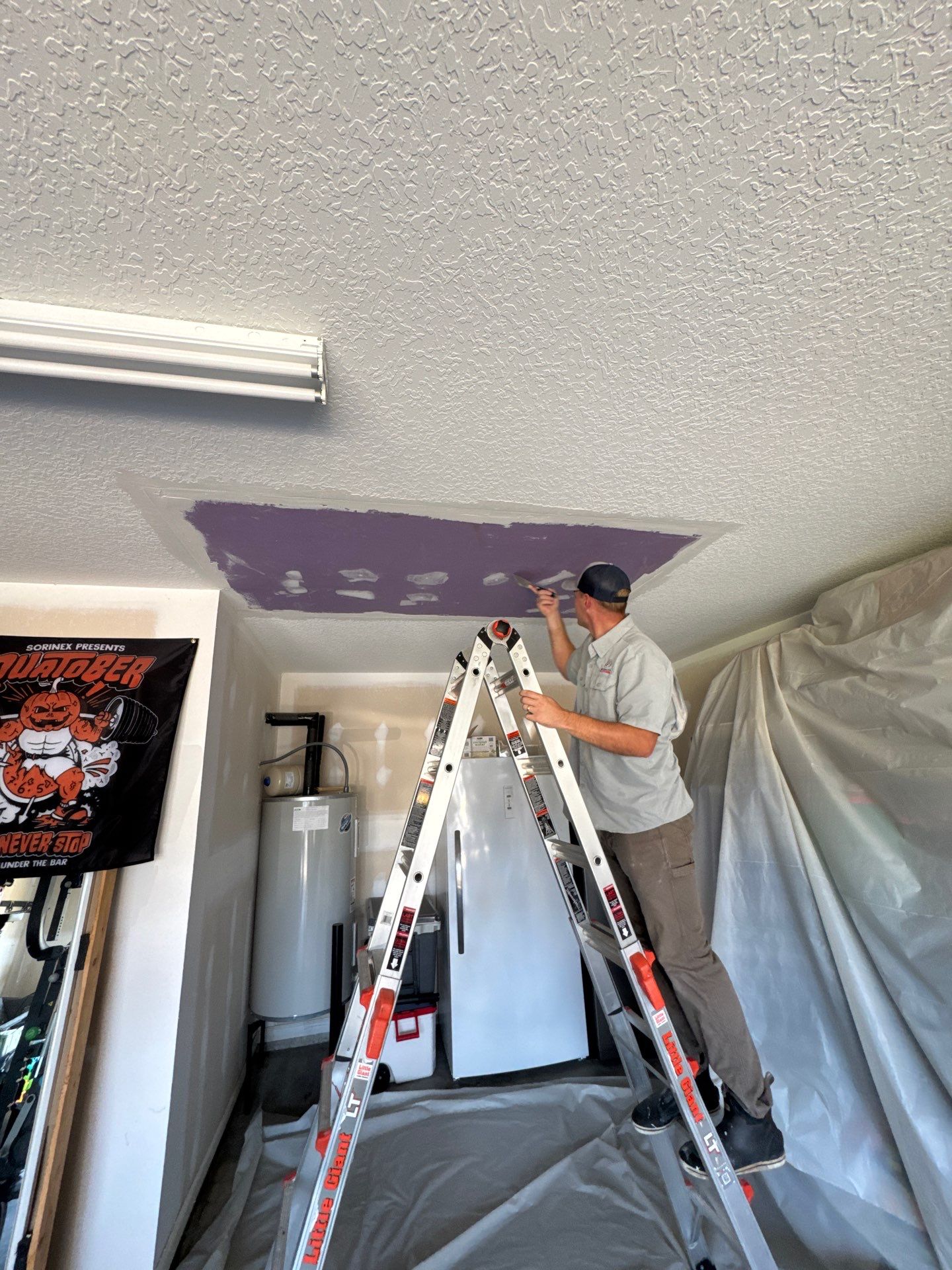 HVAC Overflow Water Damage  by Home Disaster Medics