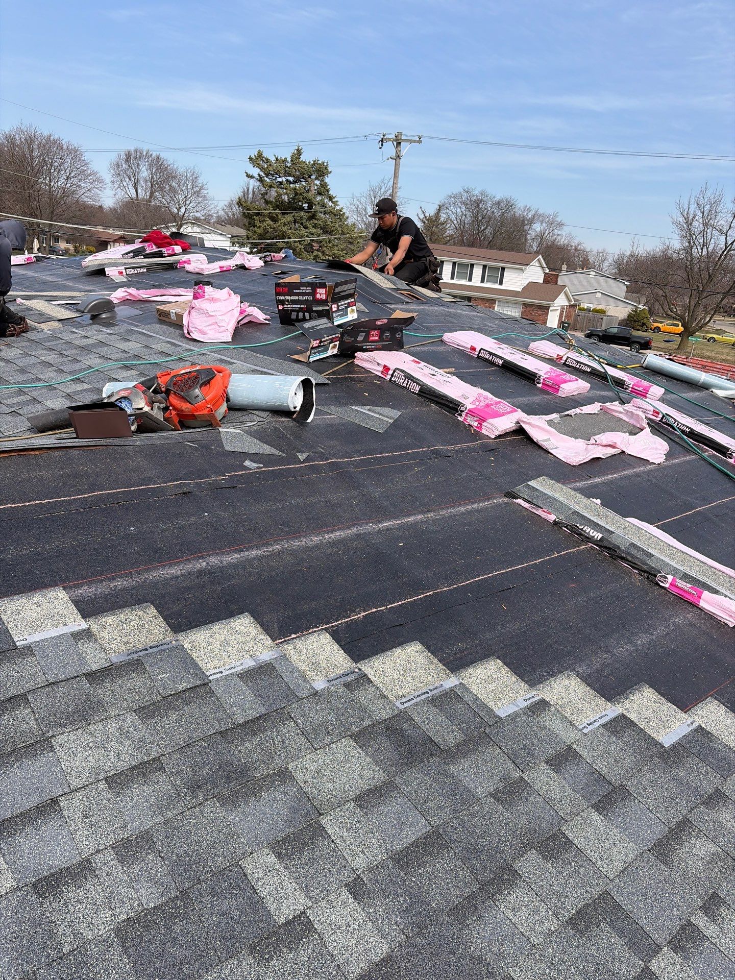 Roof Replacement using Owens Corning Duration by 180 Contractors