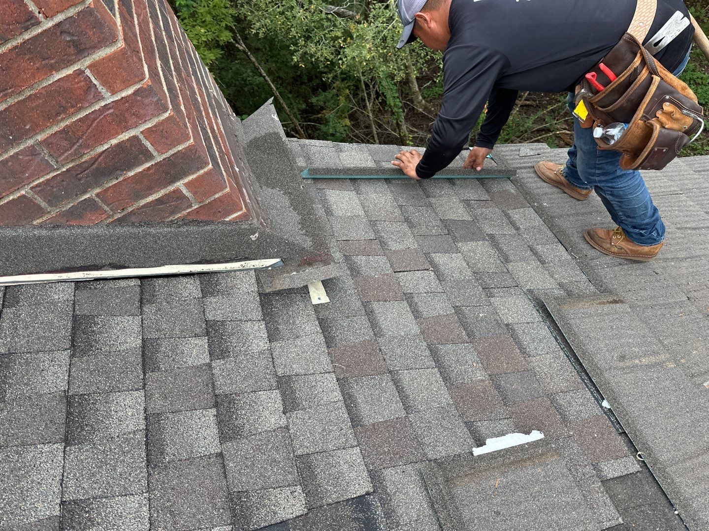 Residential Roofing Repair using Owen's Corning Duration (Lifetime) Shingles by Roof Repair Company