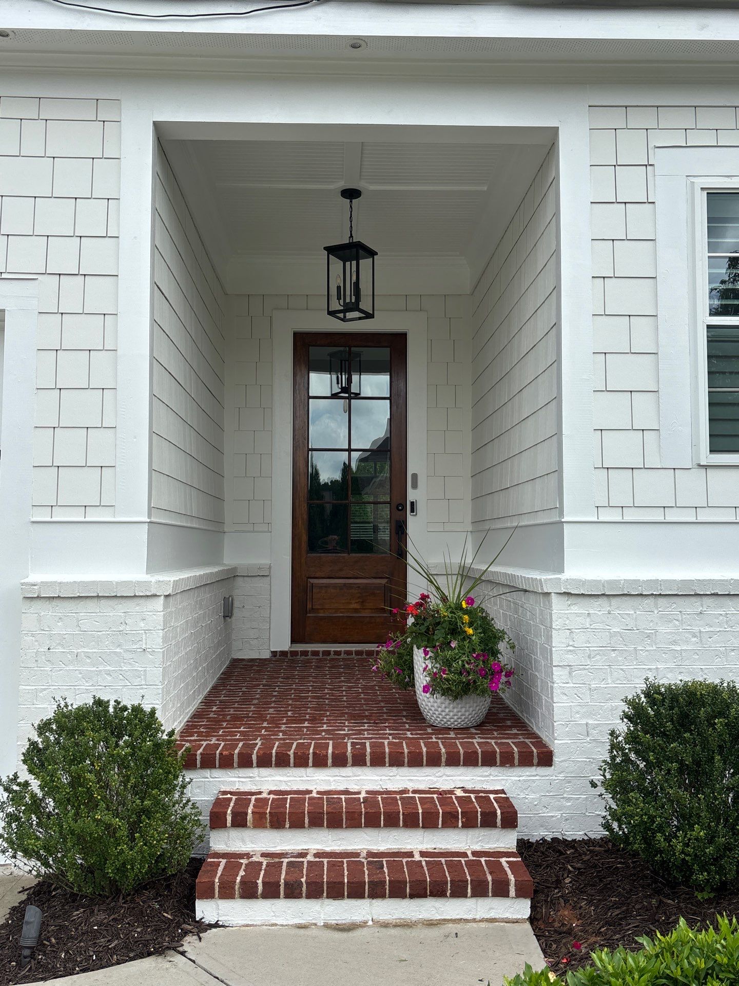 Exterior Painting & 6-Inch Gutter Installation in Cumming, GA by Five Star Painting