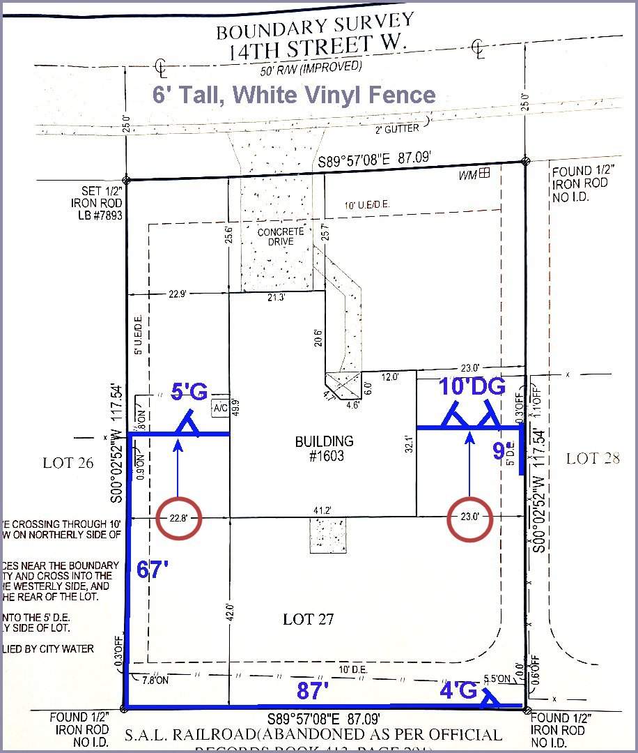 Palmetto, FL 6ft. Tall White Vinyl Privacy Fence  by Asap fence and gates, LLC