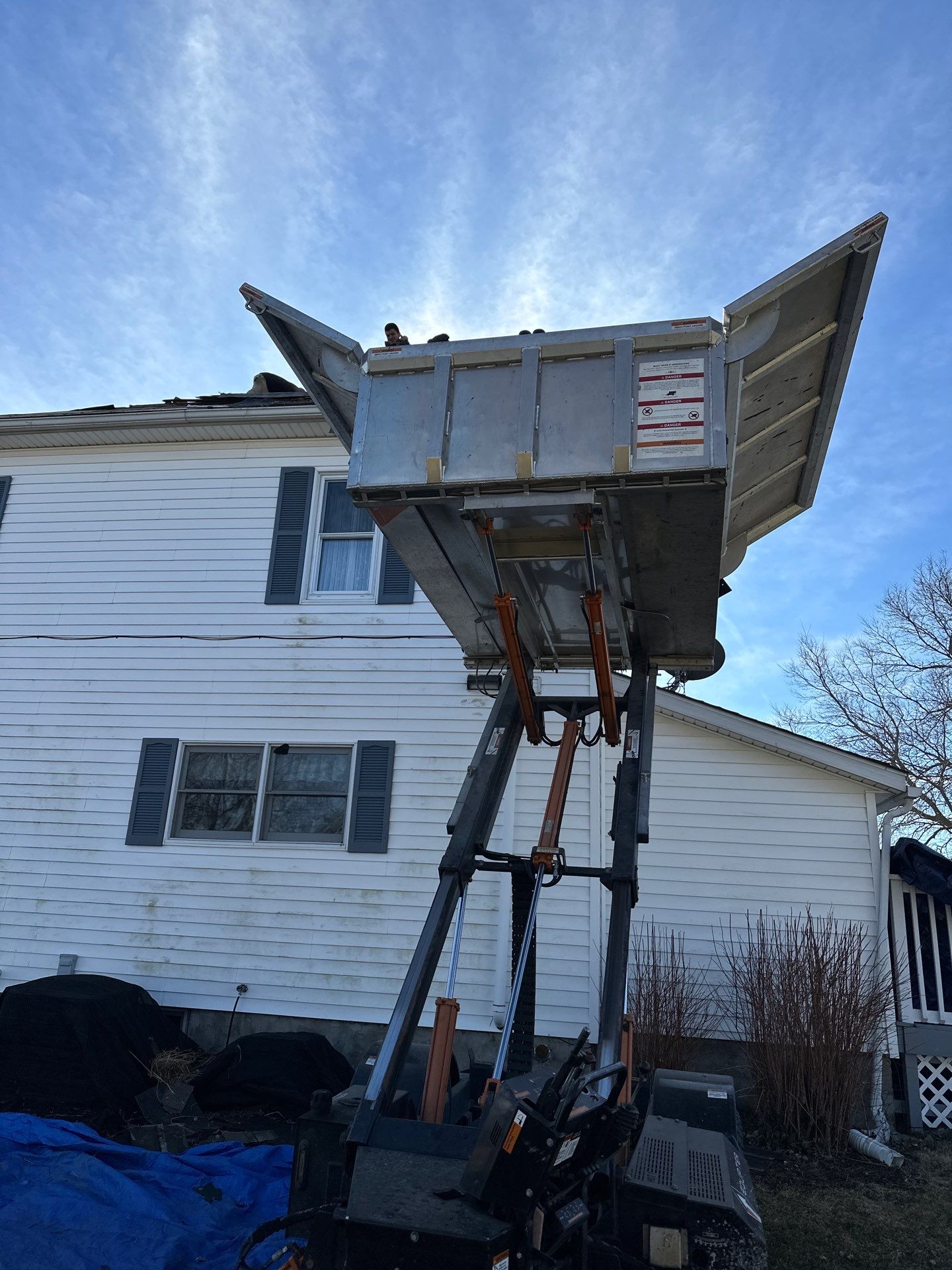 Residential Roofing Installation using Duration Series Shingles - Driftwood by RoofX 