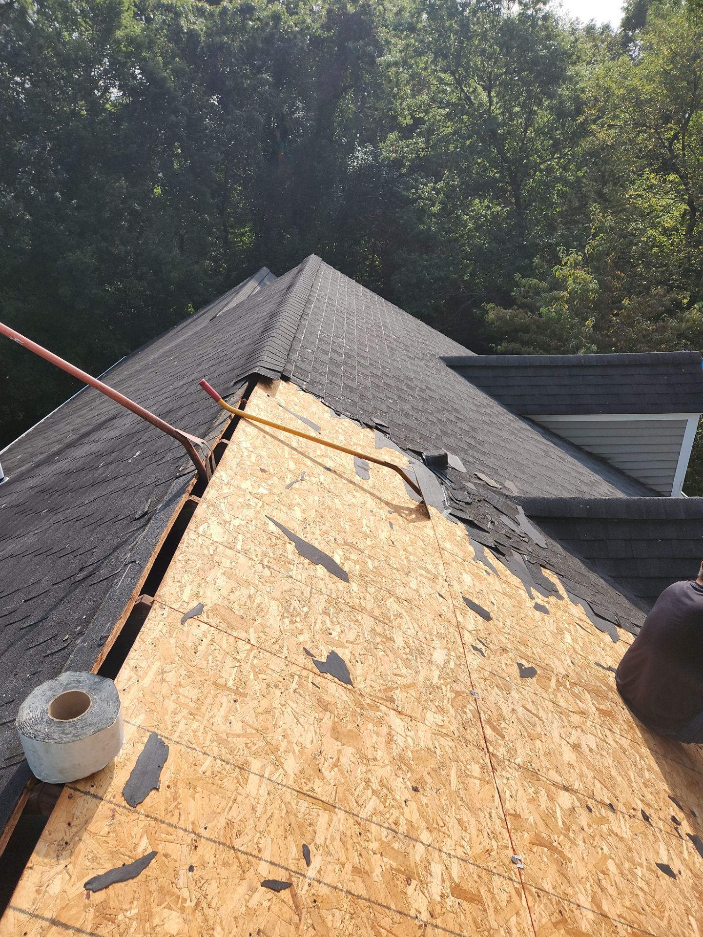 Residential Roofing Installation using Owens Corning TruDefinition Duration - Estate Gray by A Plus Exterior