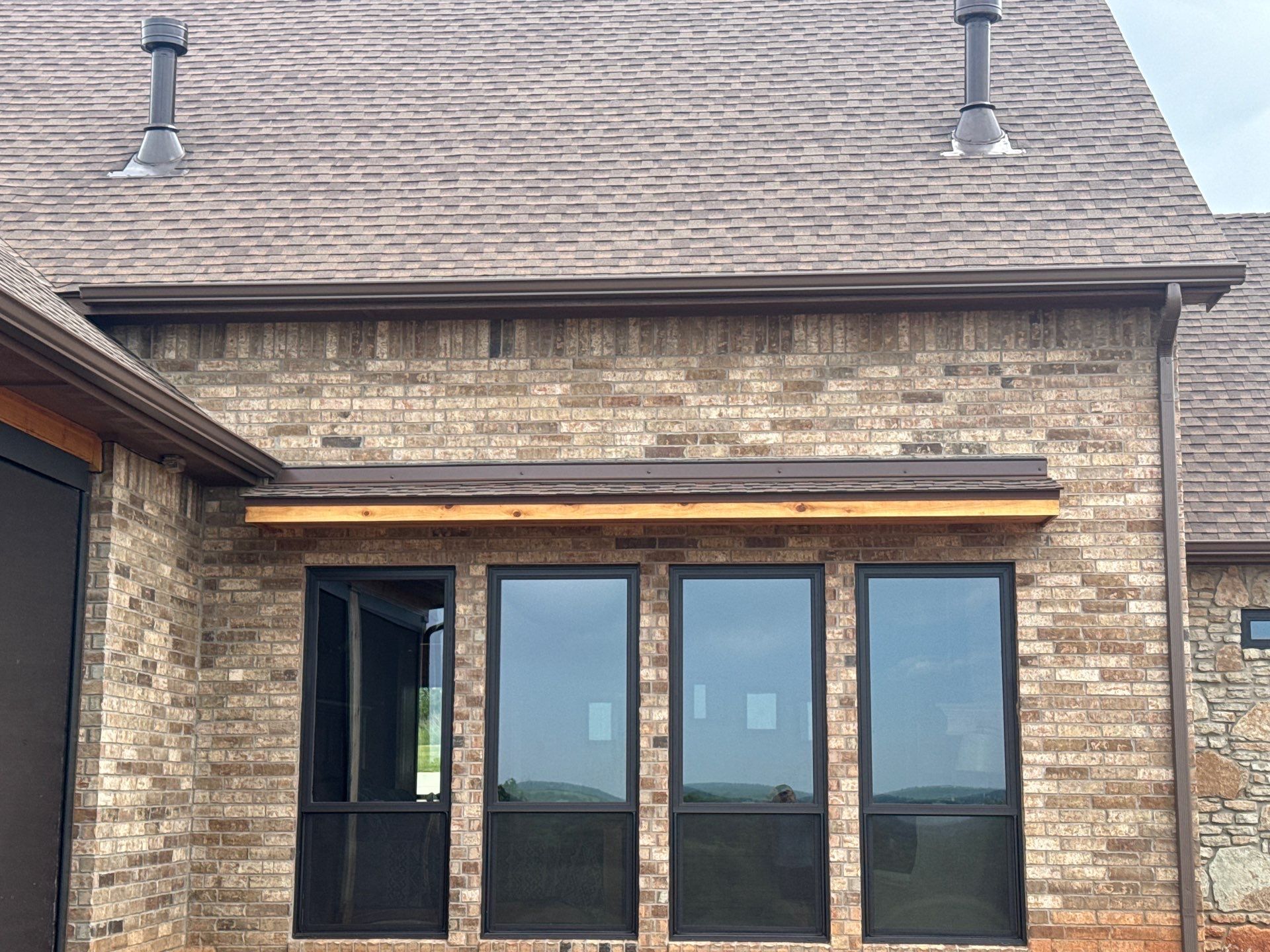 GAF Timberline HDZ and Standing Seam Metal Accents - New Construction - Goldsby, OK by 5Coat Roofing & Construction
