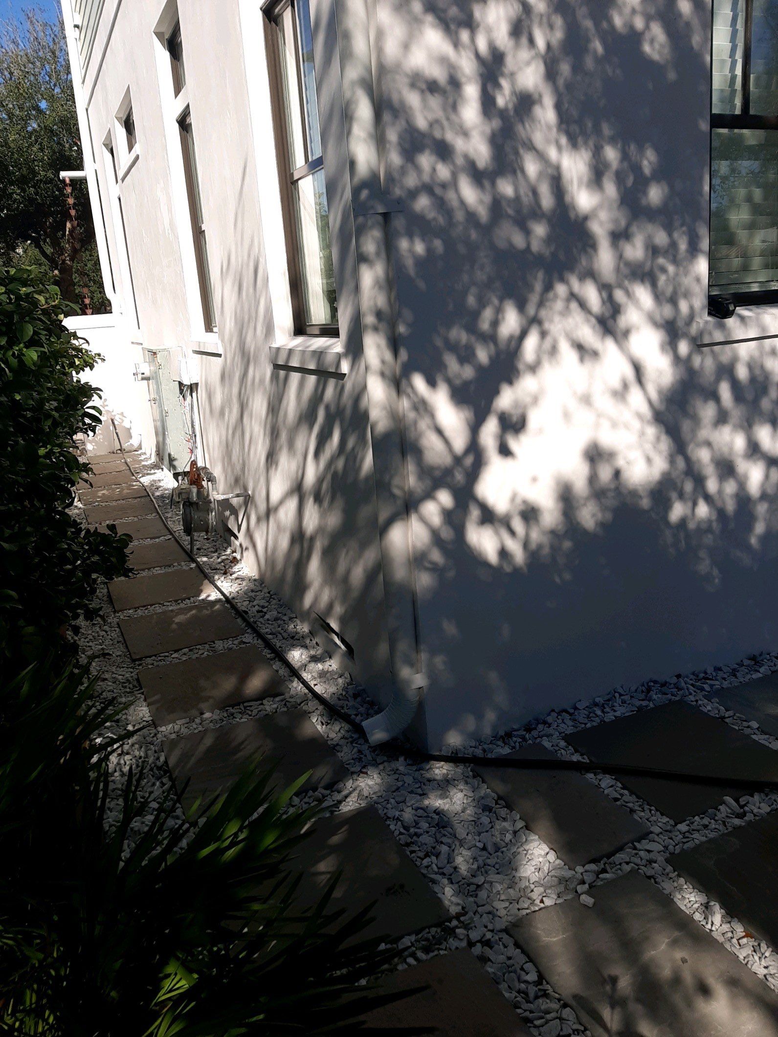 Gutter Installation Using White 6 Inch Seamless Gutters by Gutter Professors