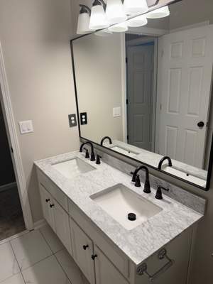 Hall bathroom renovation
