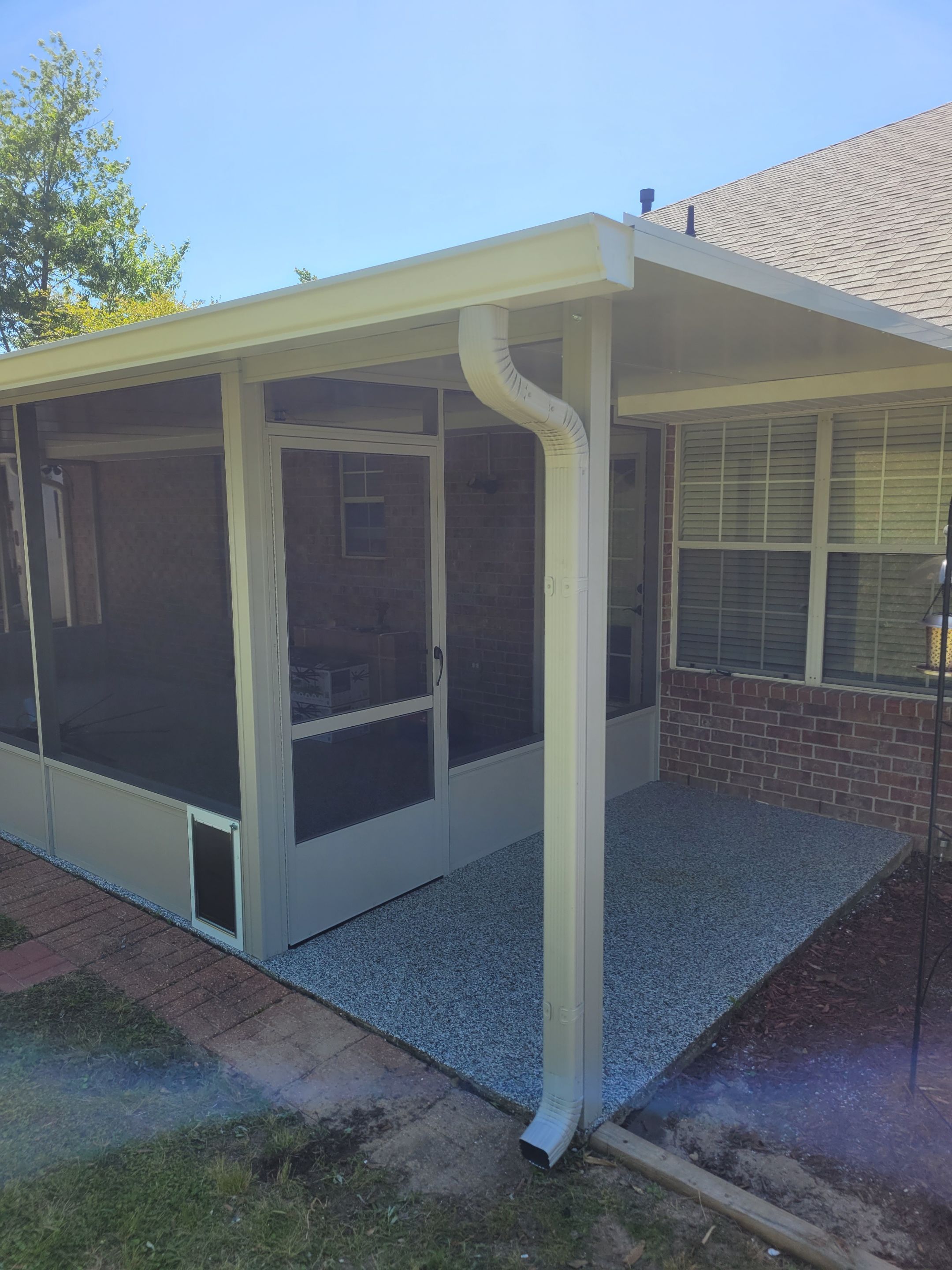 Screen Room + Patio Cover in Cantonment by Titan Sunrooms