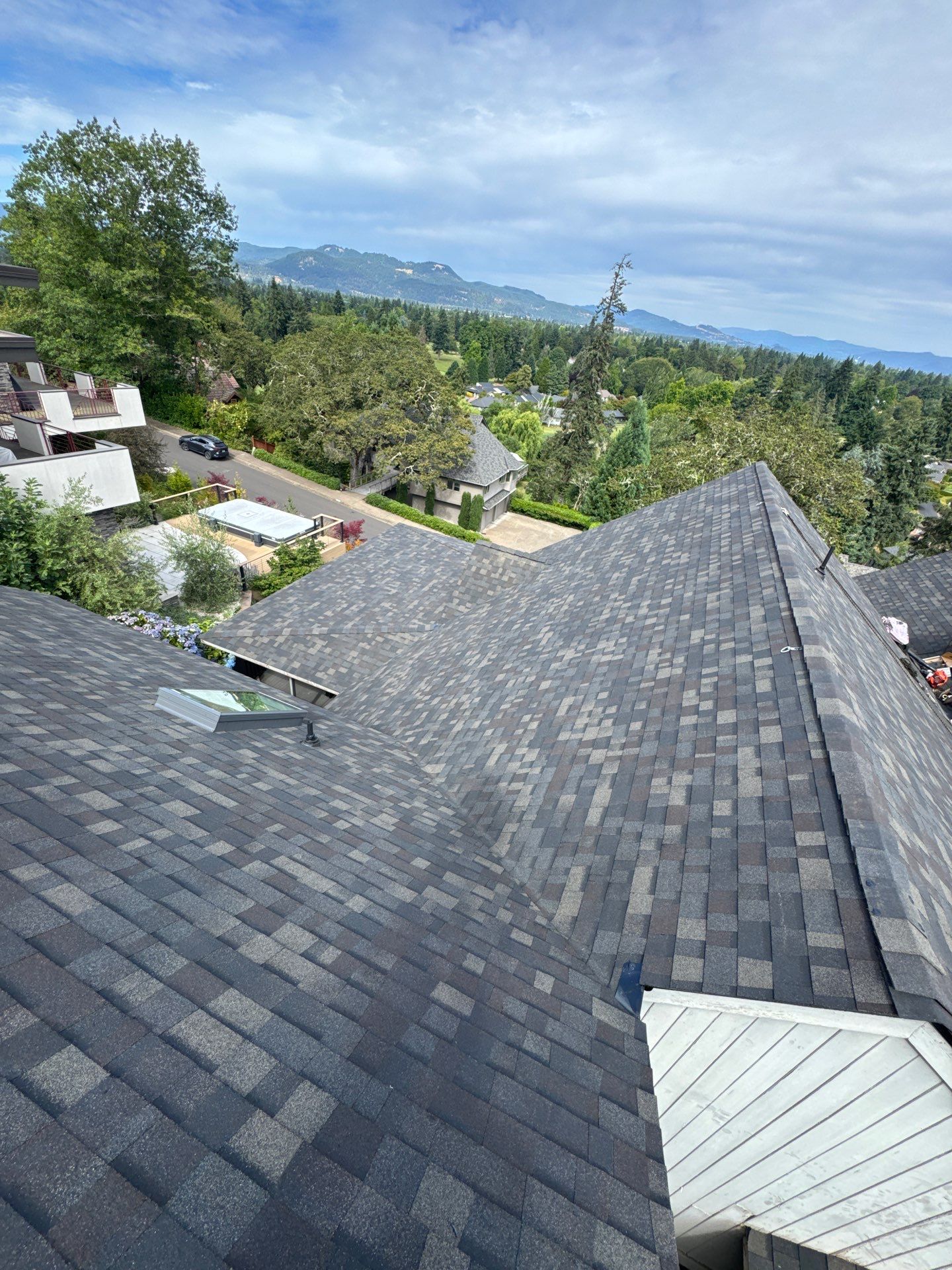Complete Architectural Shingle Reroof and OSB Decking Repair in Eugene by BEST Roofing & Waterproofing