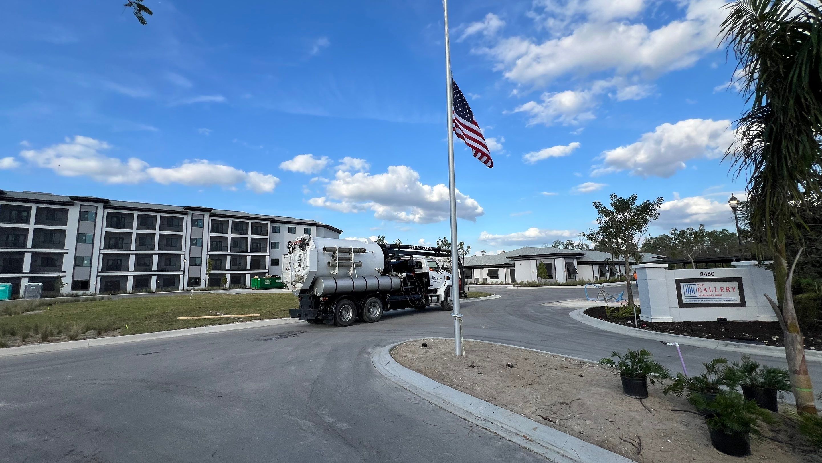 New Construction Stormwater Catch Basin Cleaning by Don Mar, Inc. Storm Water Solutions
