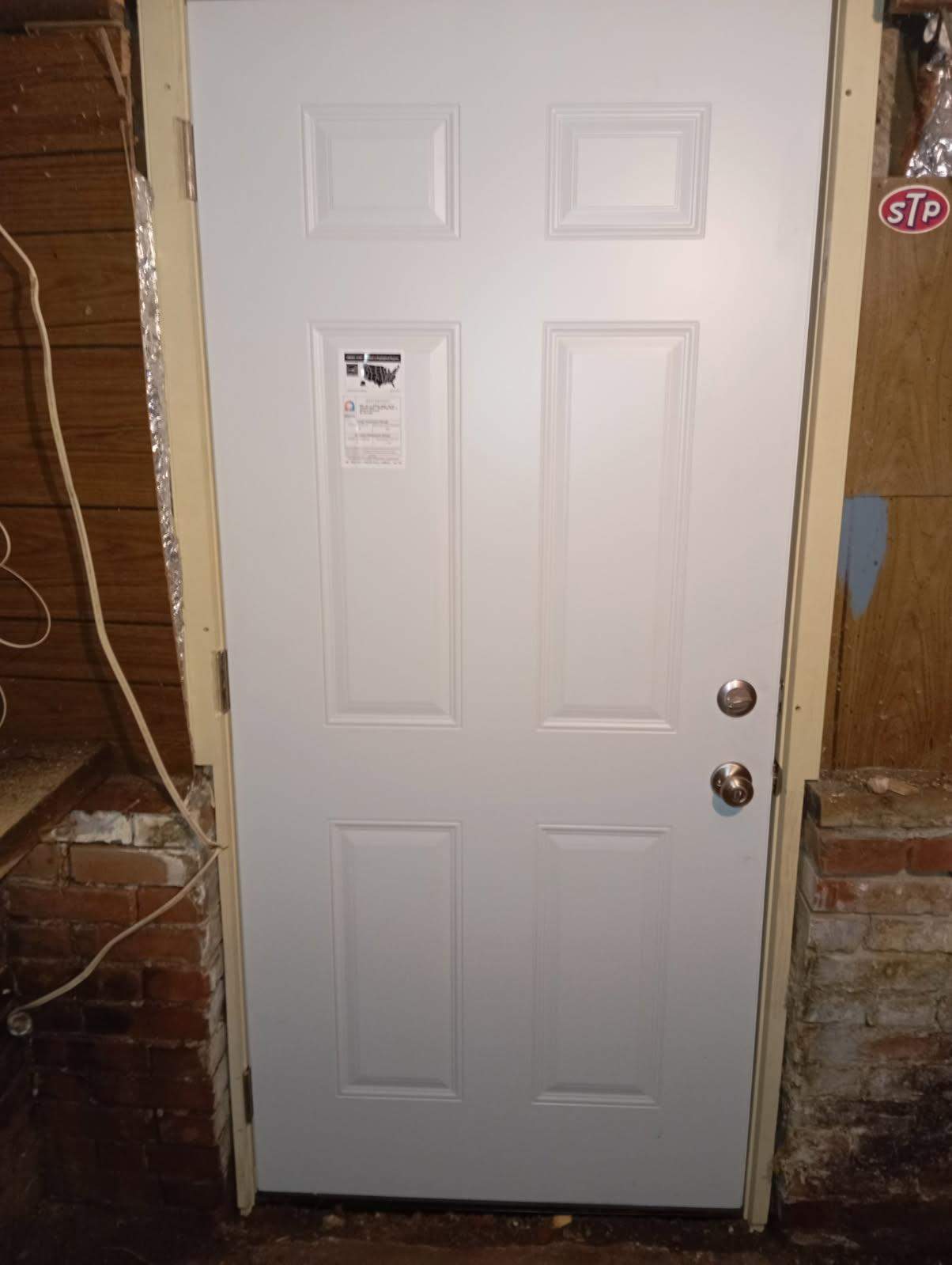Exterior Basement Door Replacement -Edwardsville, IL by Legendary Services Company LLC.