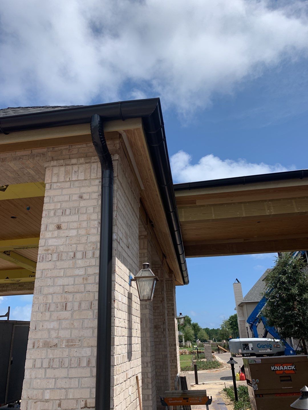 Half-Round Gutters for Coastal Homes in Panama City Beach FL by Gutter Professors