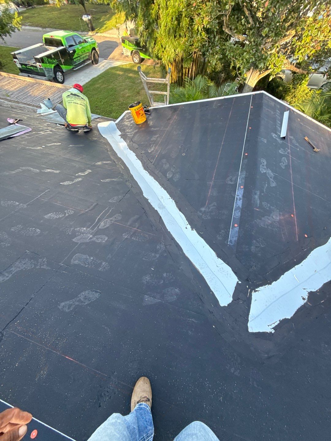 Project in St. Petersburg 33710 by Mitchell Roofing Company LLC 