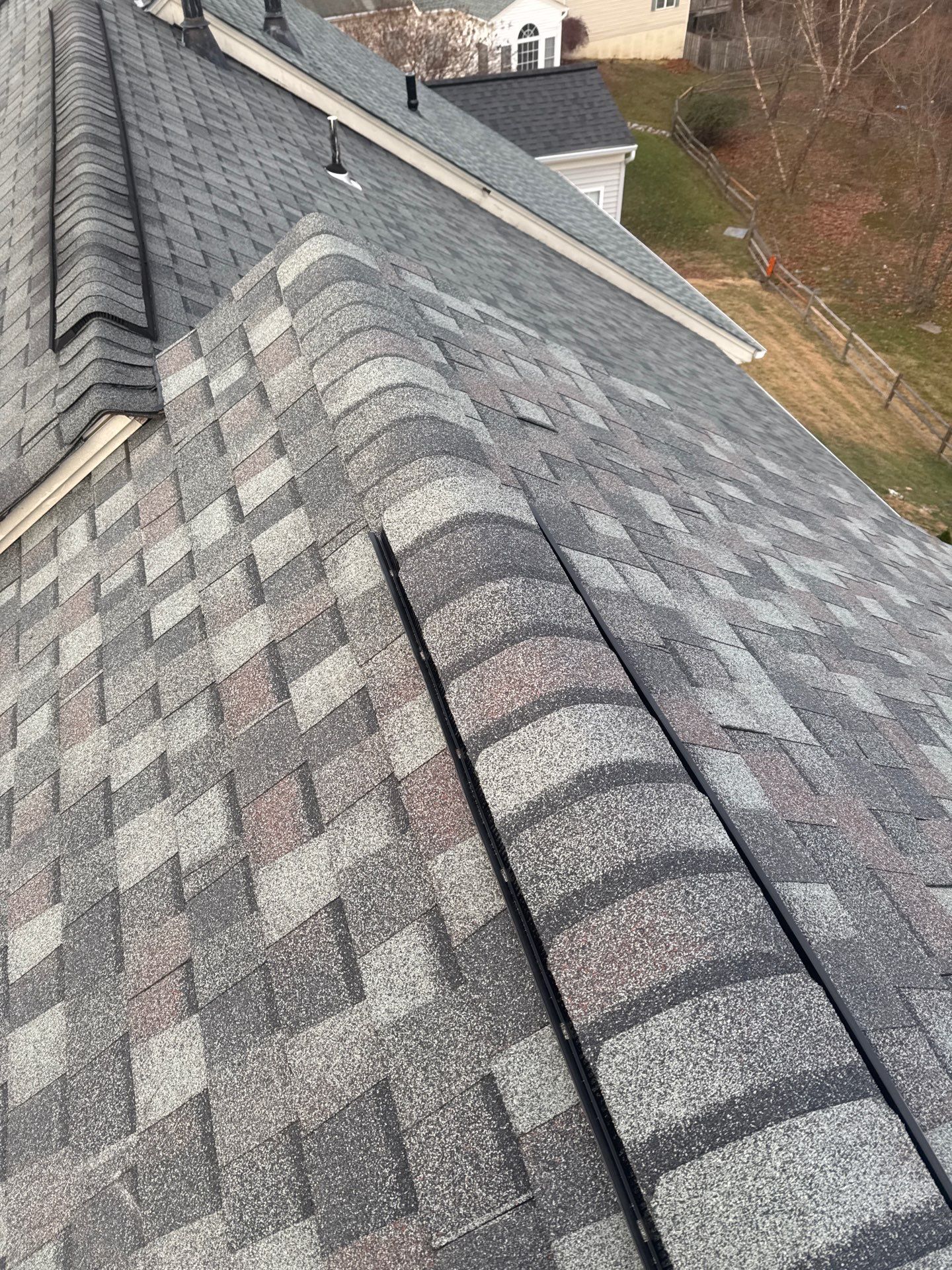 Bristow: Residential Roof Replacement with CertainTeed Landmark Pro in Max Def Colonial Slate by RM Banning, Inc.
