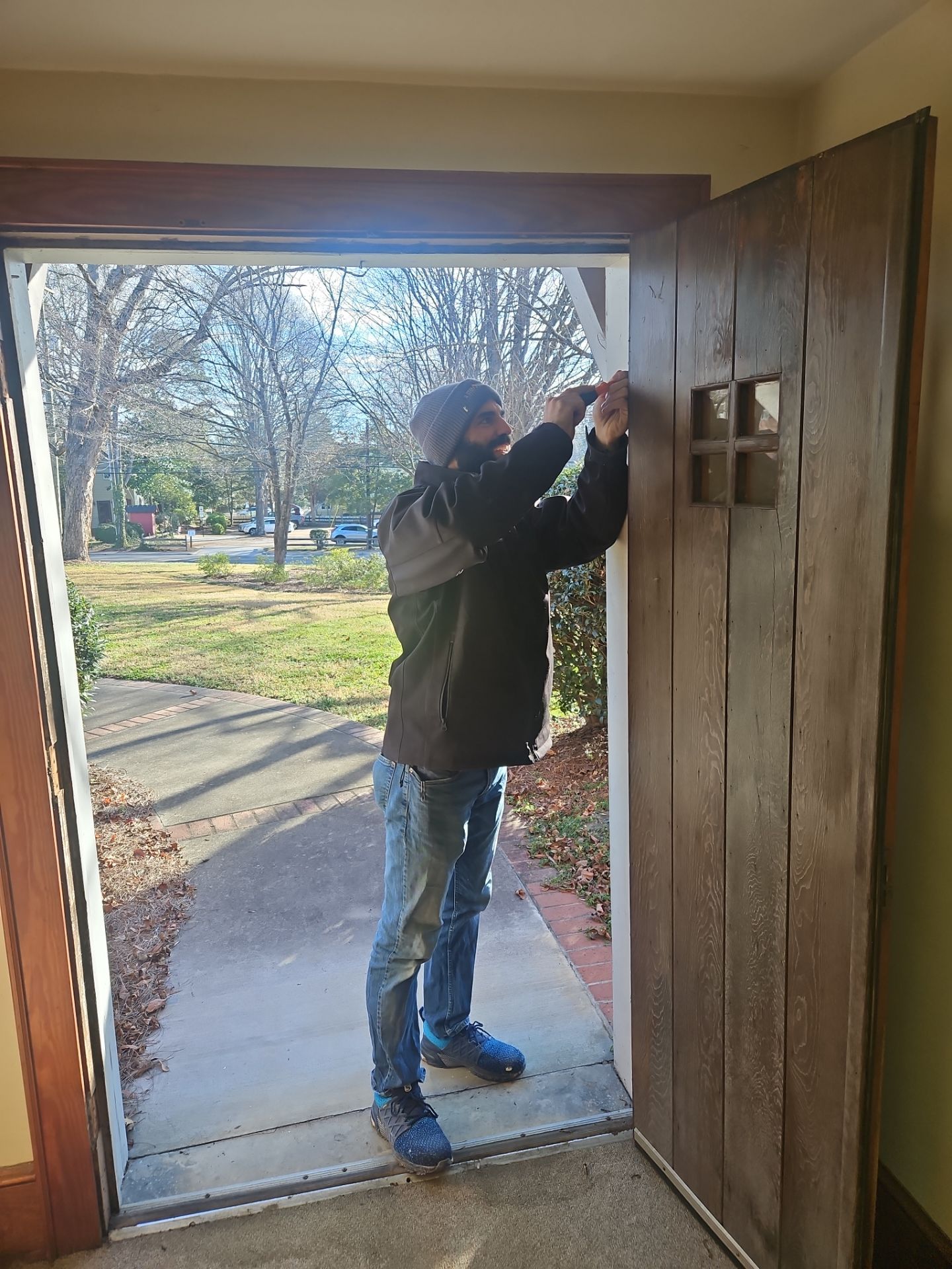 High-Durability Commercial Door Installation by A Step Above Handy LLC 