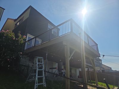 Deck Project in Southside Slopes