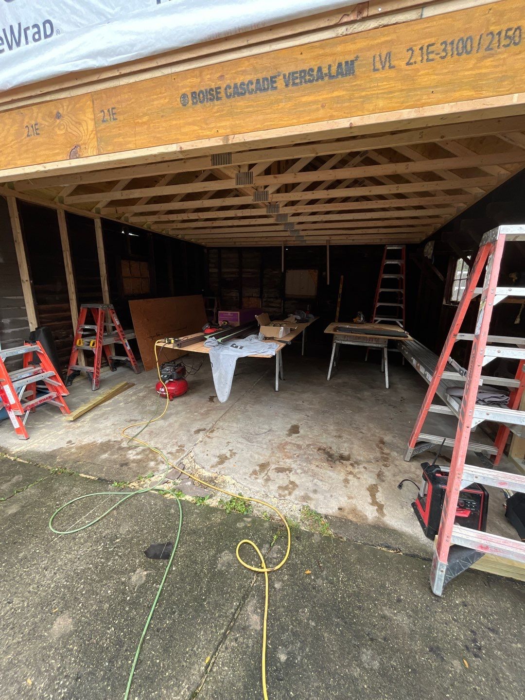 Garage Roof by Ivy Lea Construction