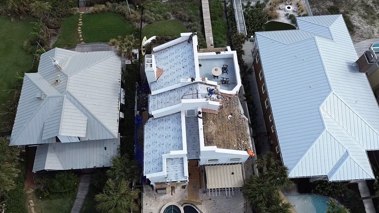 Residential Roofing Installation using Westlake Barcelona 900 Roof Tiles by Galaxy Builders, Inc.