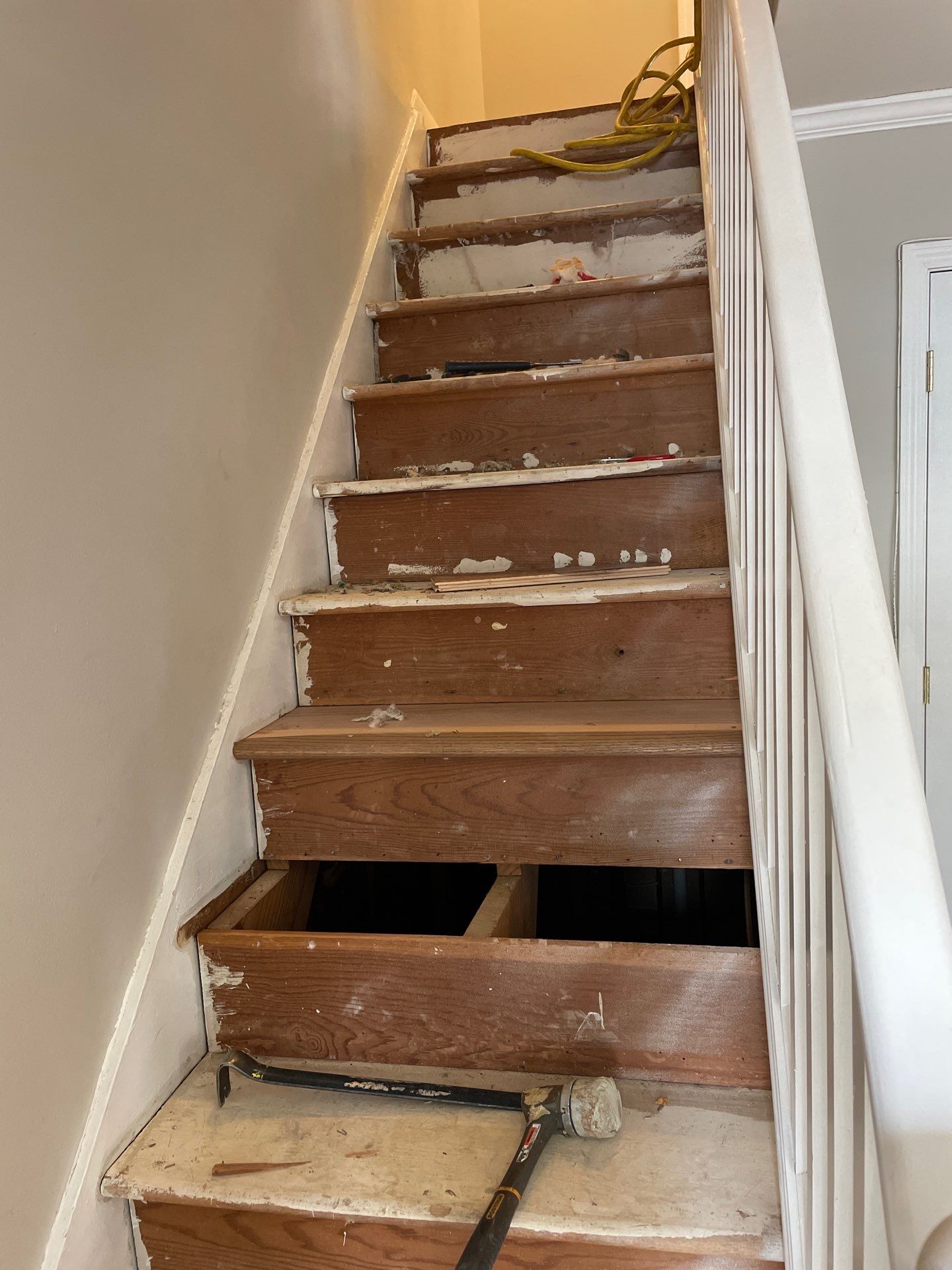 Stair Remodel by Footprints Floors of East Atlanta