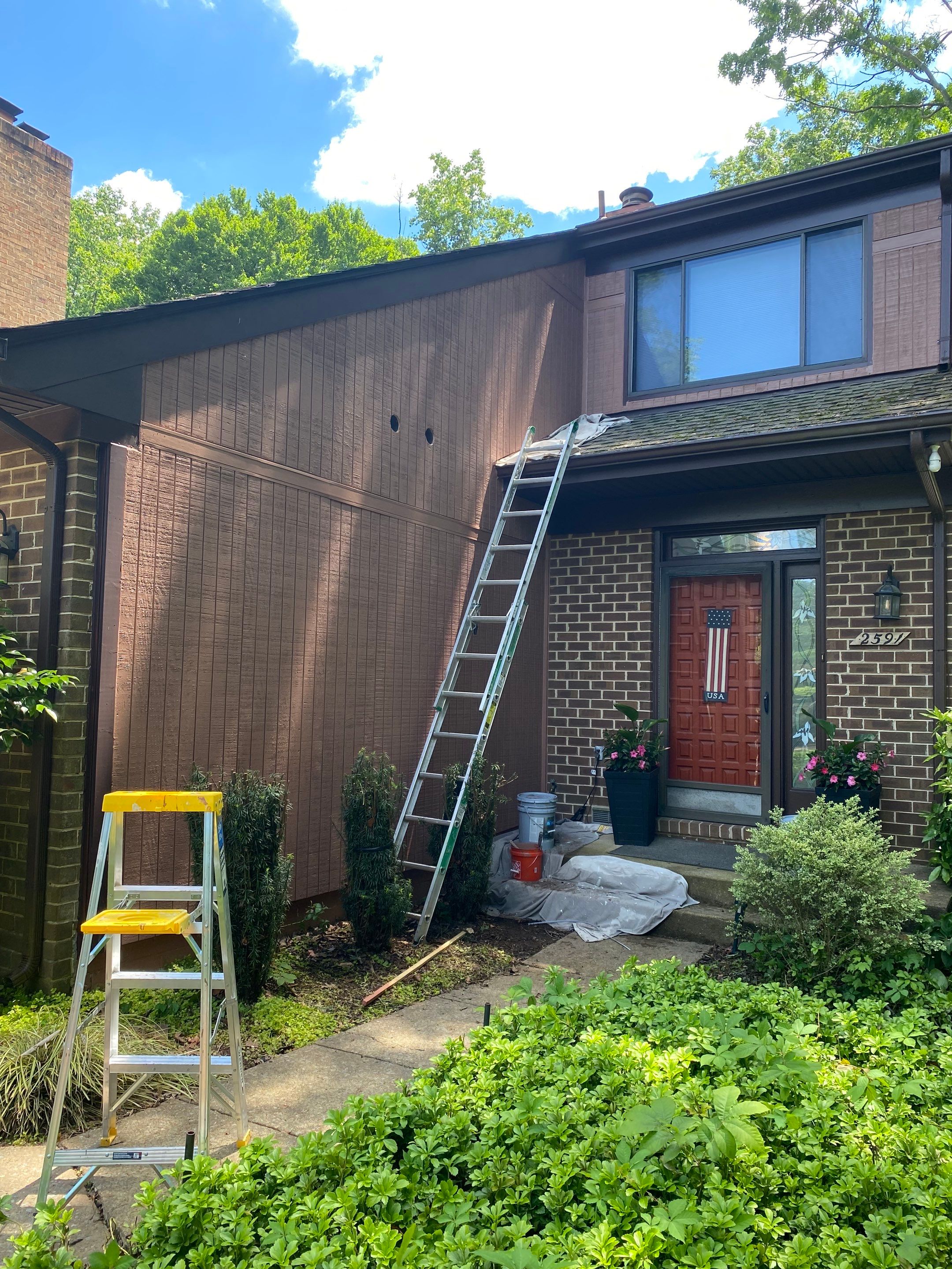 Woodbridge: T1-11 Pywood Panel Siding Installation by RM Banning, Inc.