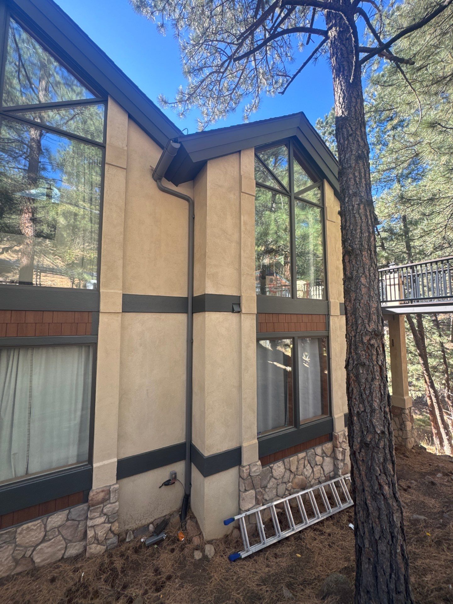 Project in West Boulder Canyon by Ideal Siding Boulder
