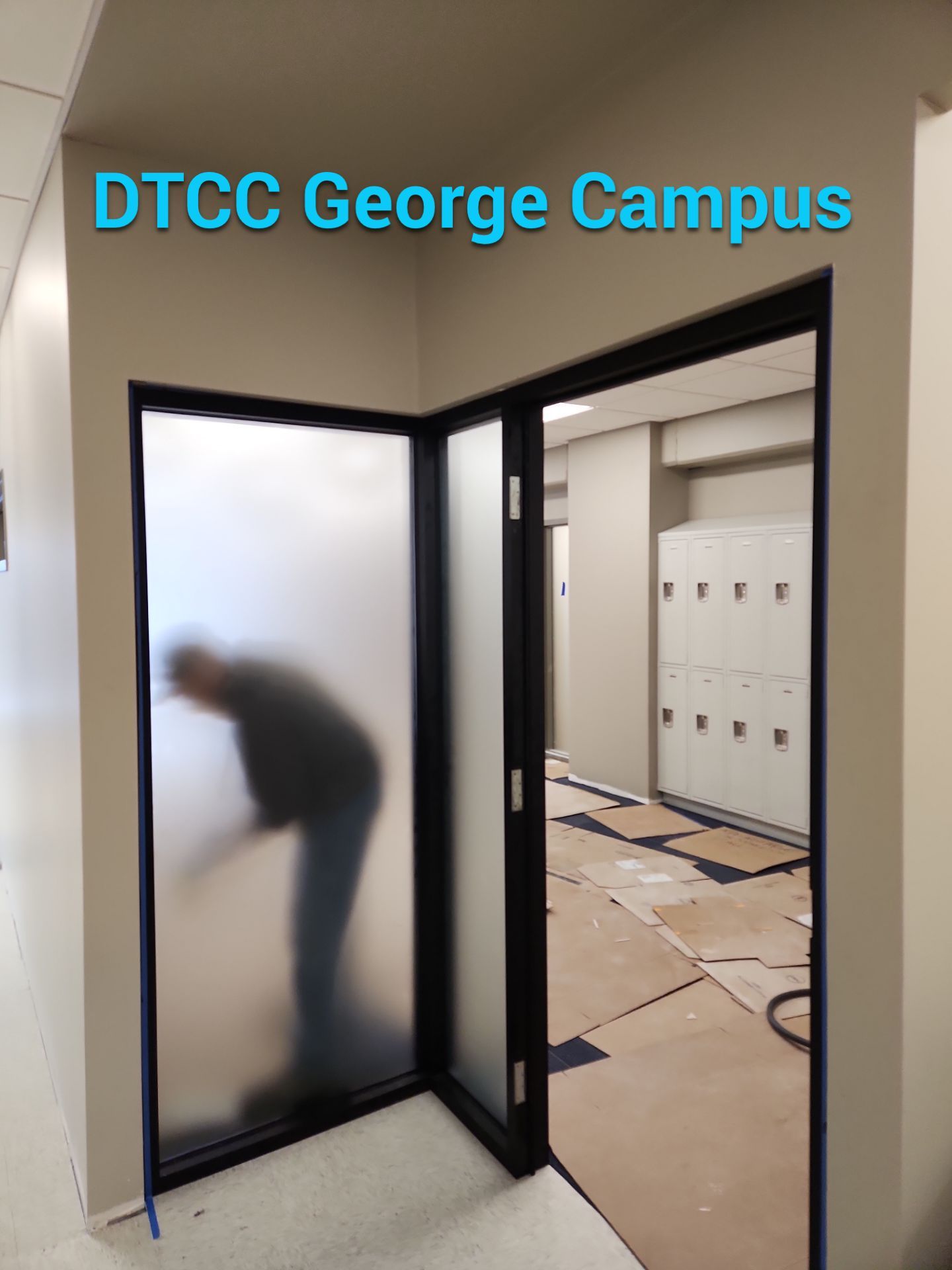 Commercial Storefront Window Install using Storefront by Service Glass Inc