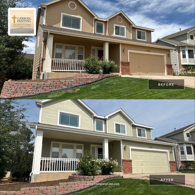 Siding and Trim Paint in North Colorado Springs
