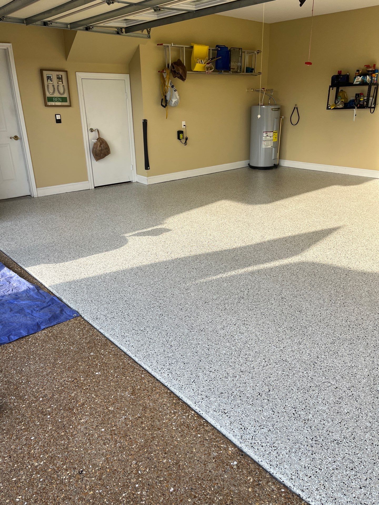 Garage Floor Coating using Cabin Fever by My Garage Floor Guys