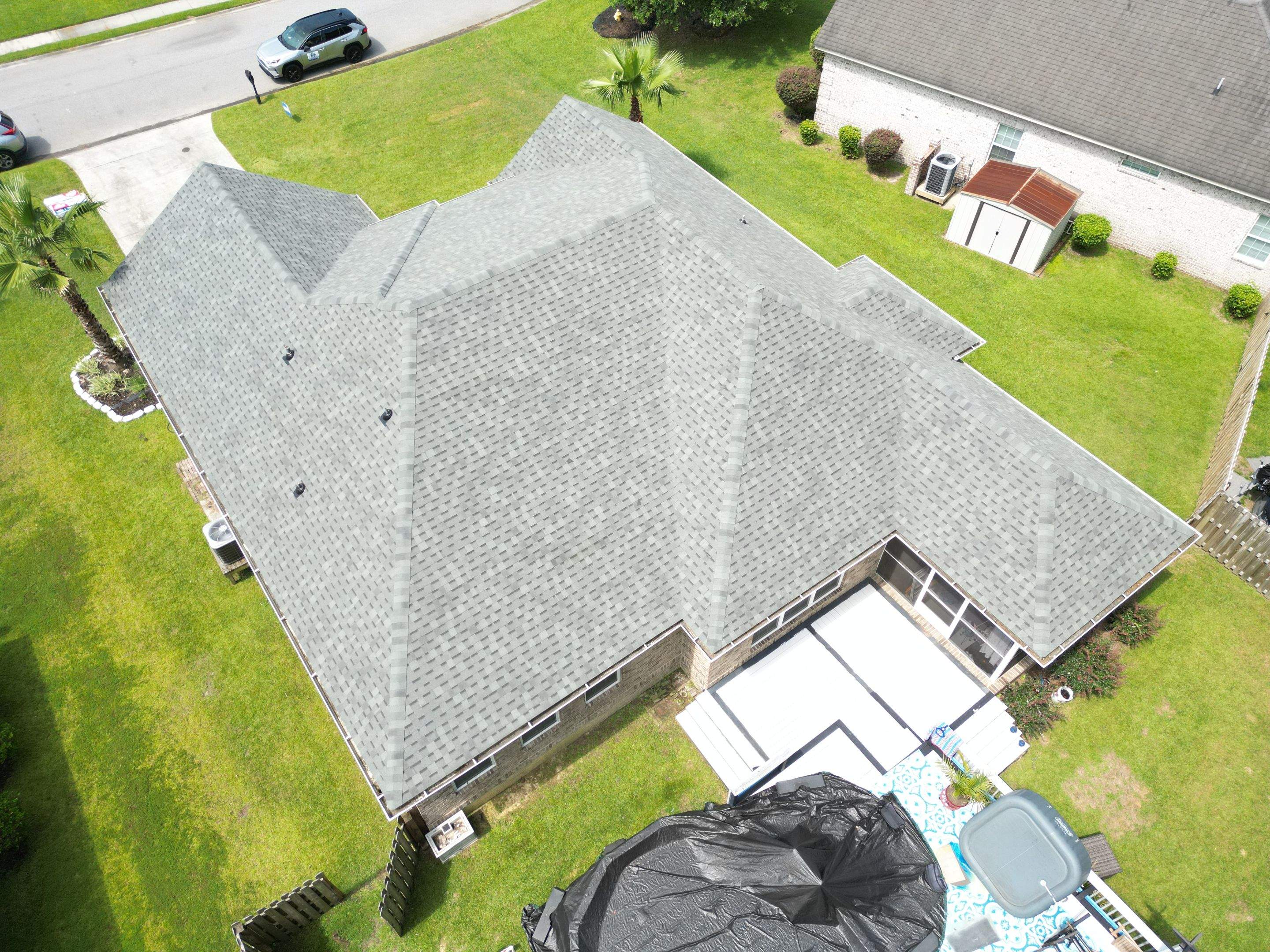 Residential Roofing Installation using Atlas Pinnacle Impact+ by Talya Roofing