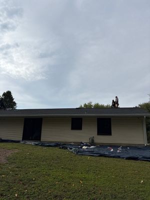 Roof Installation using GAF Timberline HDZ