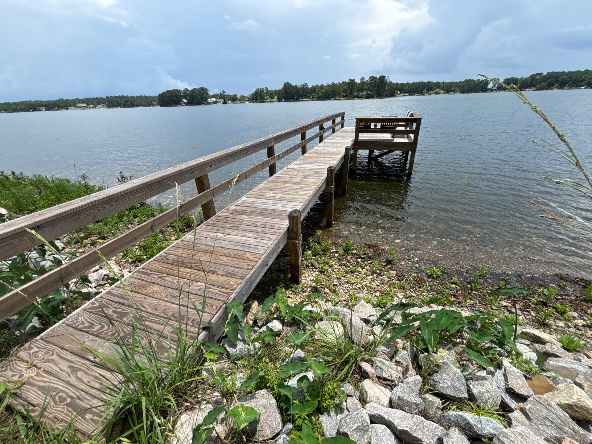 Dock using Wood Sealant by DuraSeal