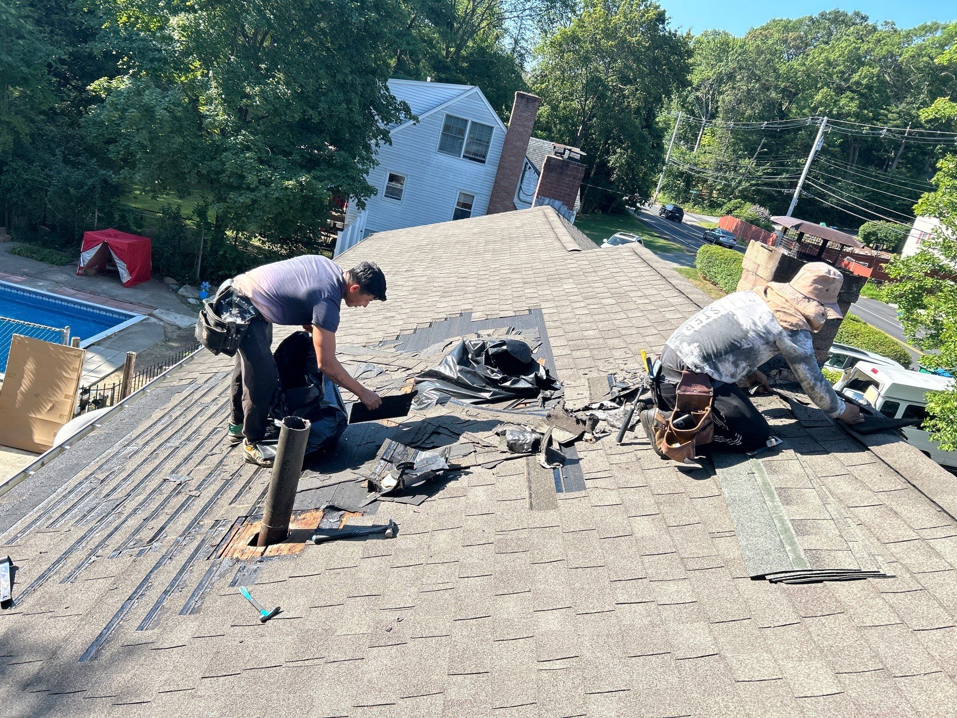 Chimney Flashing, Siding & Roof Leak Repair by Mighty Dog Roofing of Greater Middlesex County