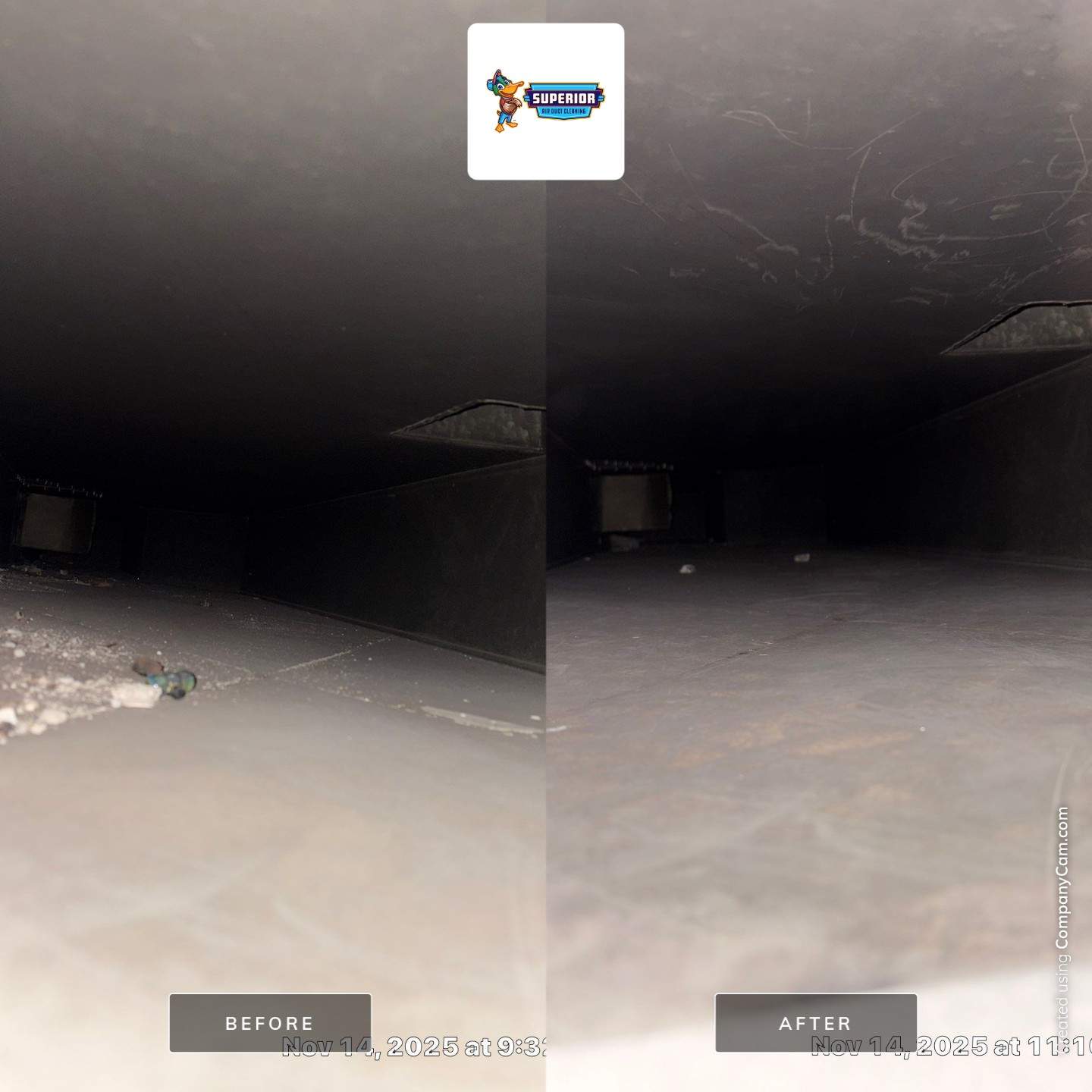 Air Duct Cleaning With a Vacuum Truck in Pittsburgh, PA by Superior Air Duct Cleaning