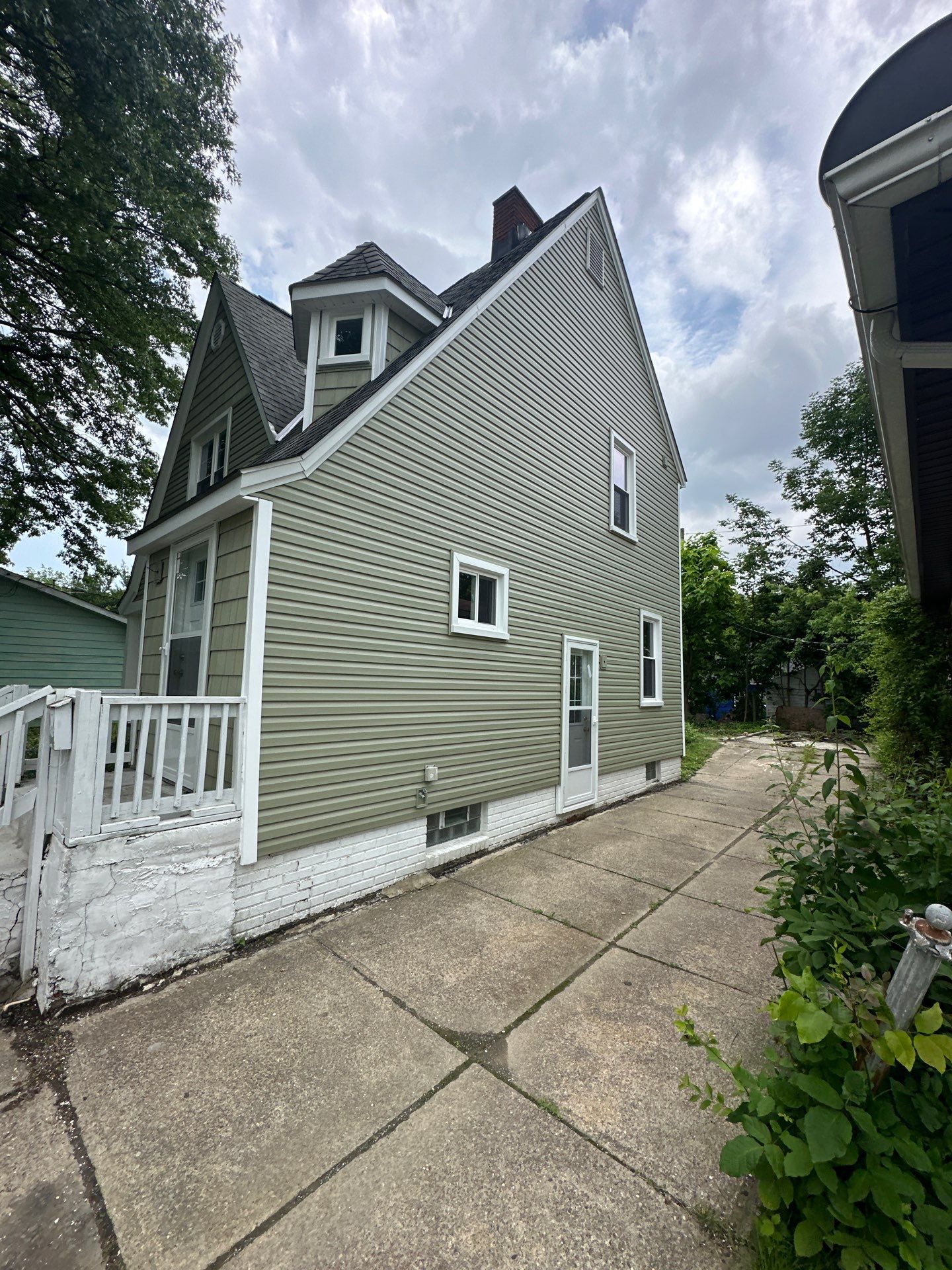 Project in Cleveland by Powers Roofing and Exteriors