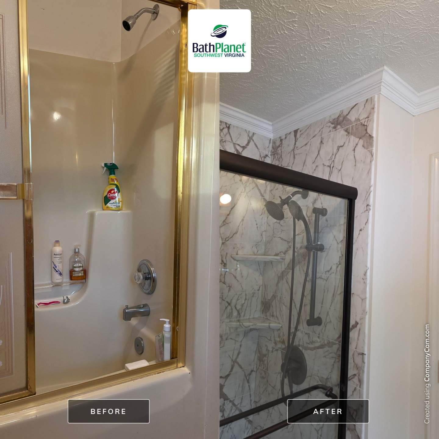 Tub to Shower by BathPlanet SW Virginia