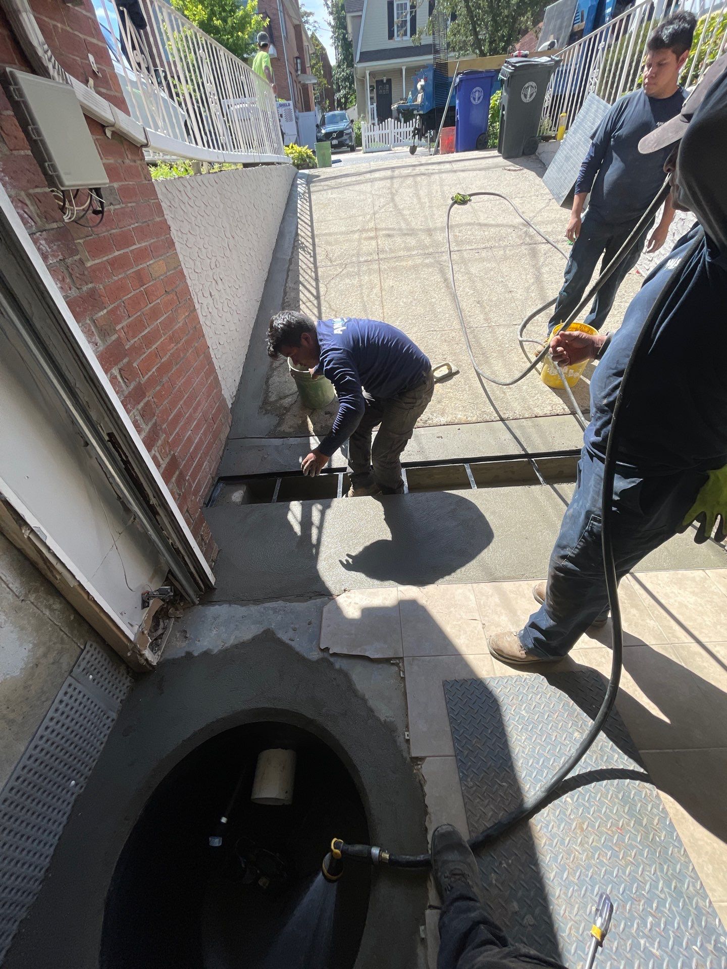 217th St, Flushing by A.M. Shield Waterproofing, Corp.