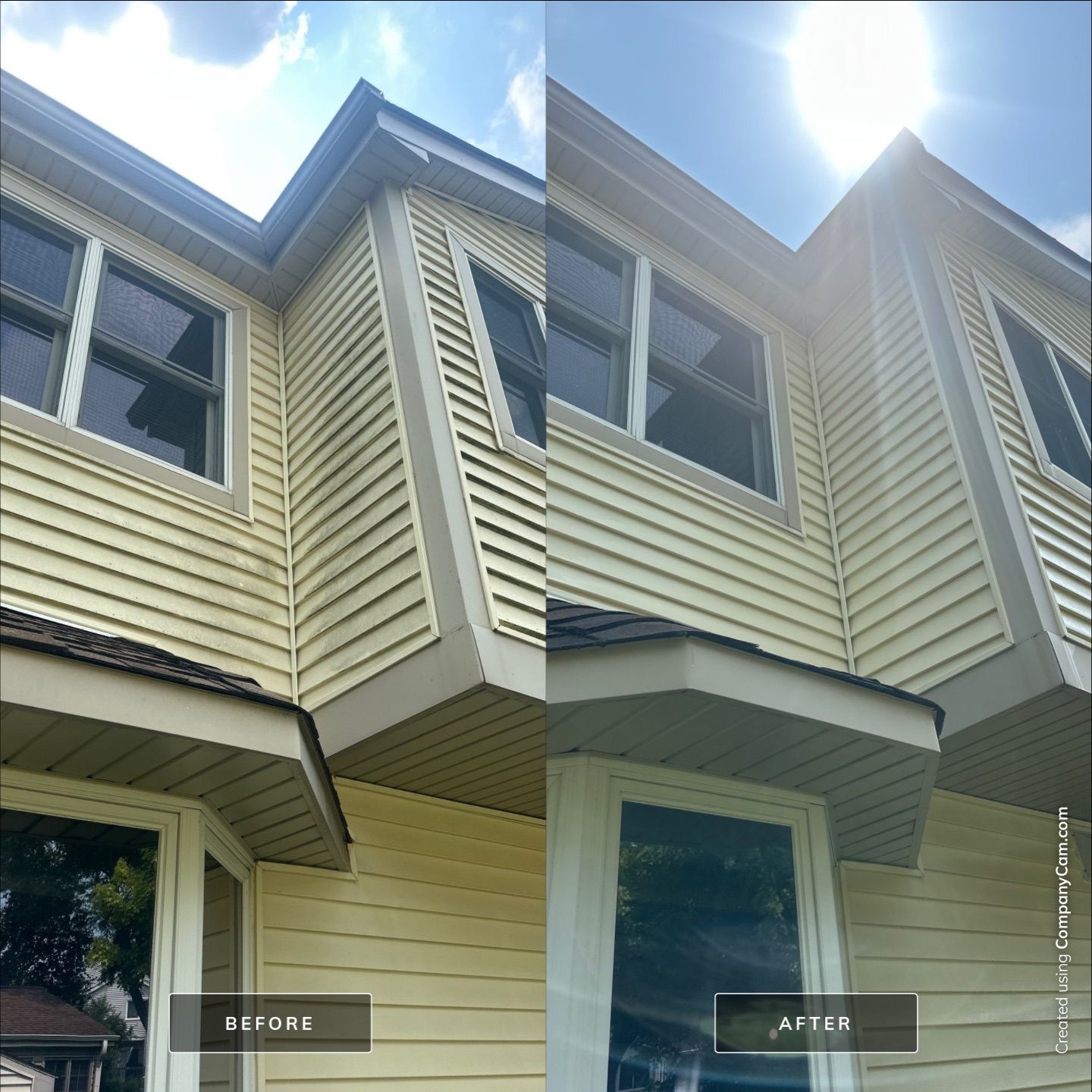 Project in Schaumburg by Simmons Power & Soft Washing