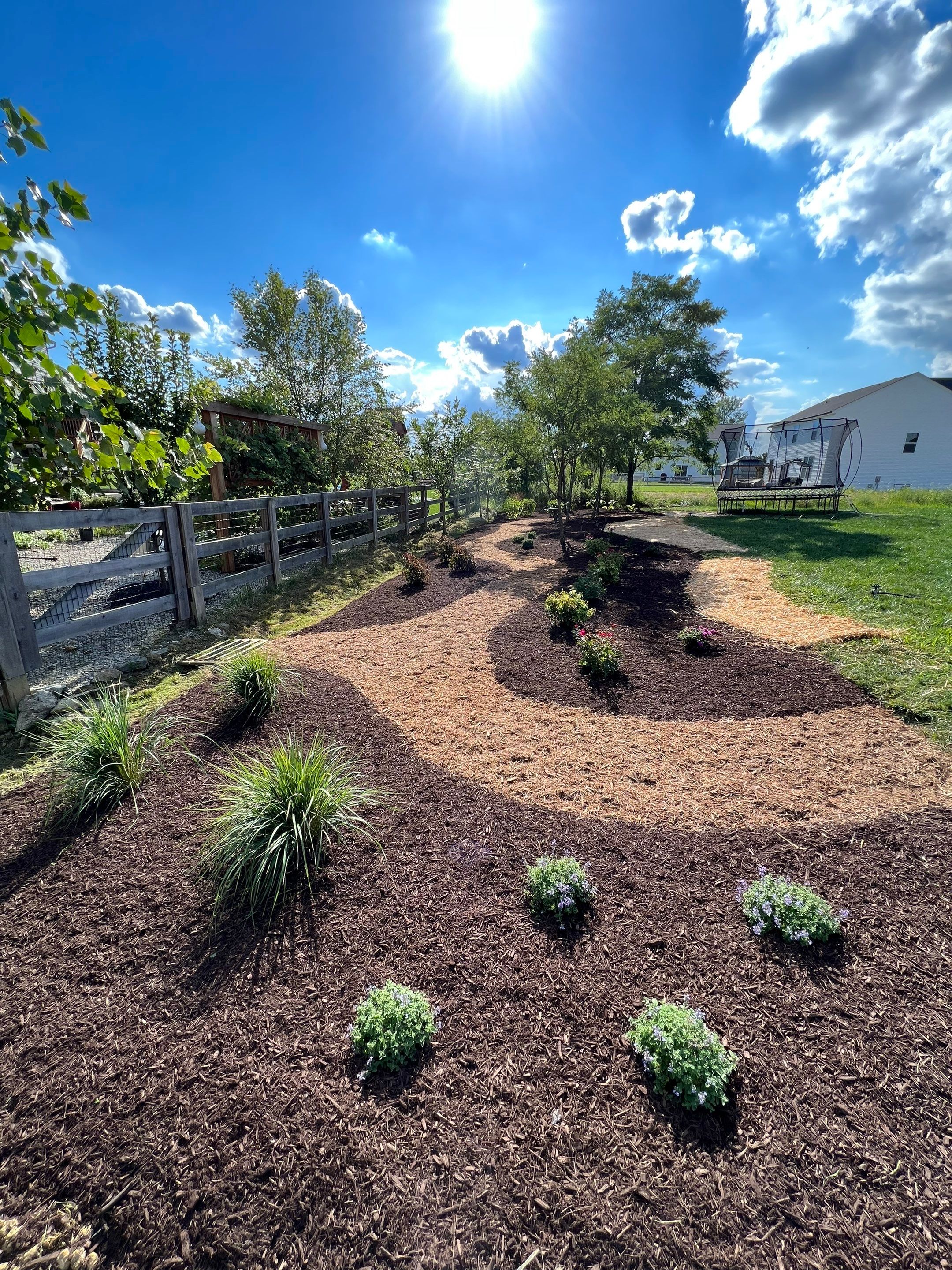 Turning a Back Field into a Landscape of Enjoyment by Reisenberg’s Lawn & Landscape, LLC