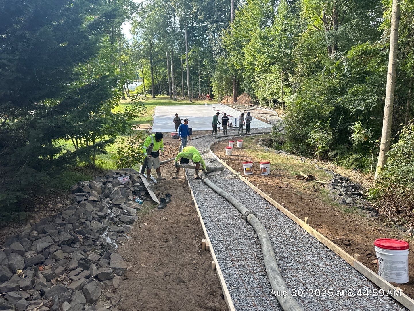 Pickle Ball Court in Mineral by City Light Construction LLC