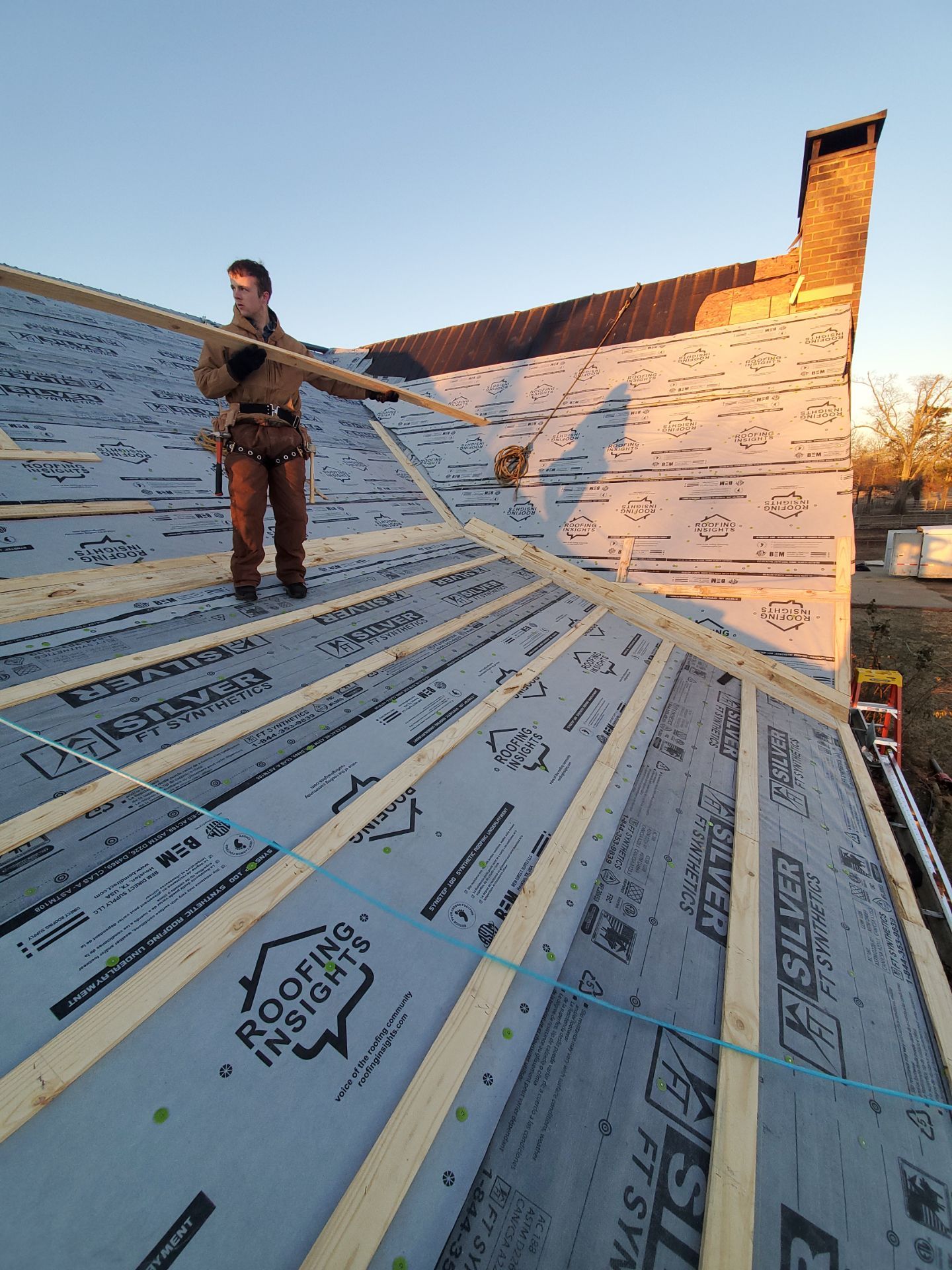 Residential Metal Roof Replacement using Reed's Metals: 26 GA. Colored Residential Metal Panels (Ivory) by Hostetler Roofing
