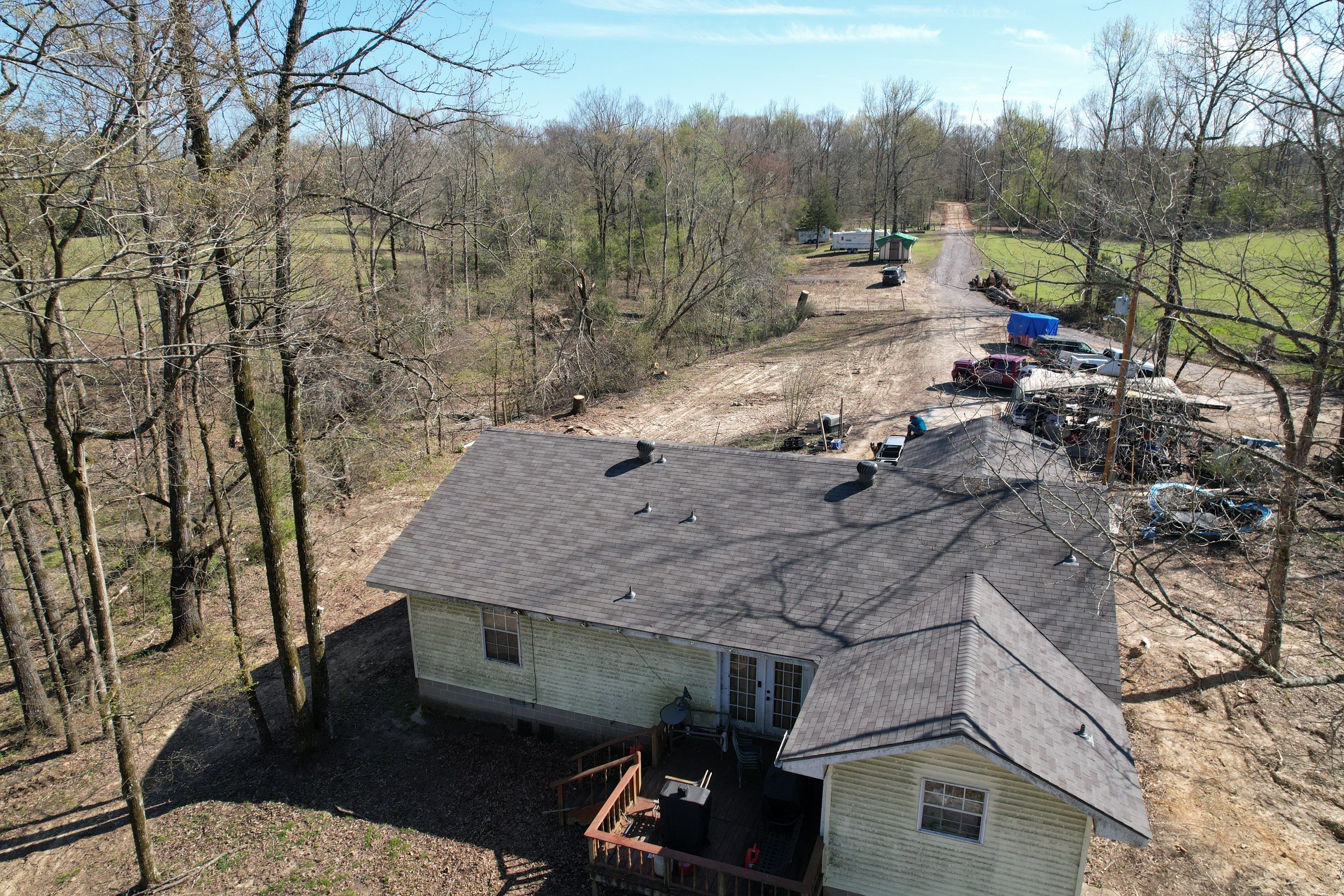 Residential Shingle Reroof using Certainteed Landmark 3-Tab by Hostetler Roofing