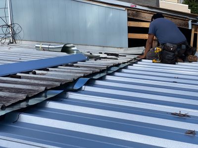 Metal Roofing Project in Marietta