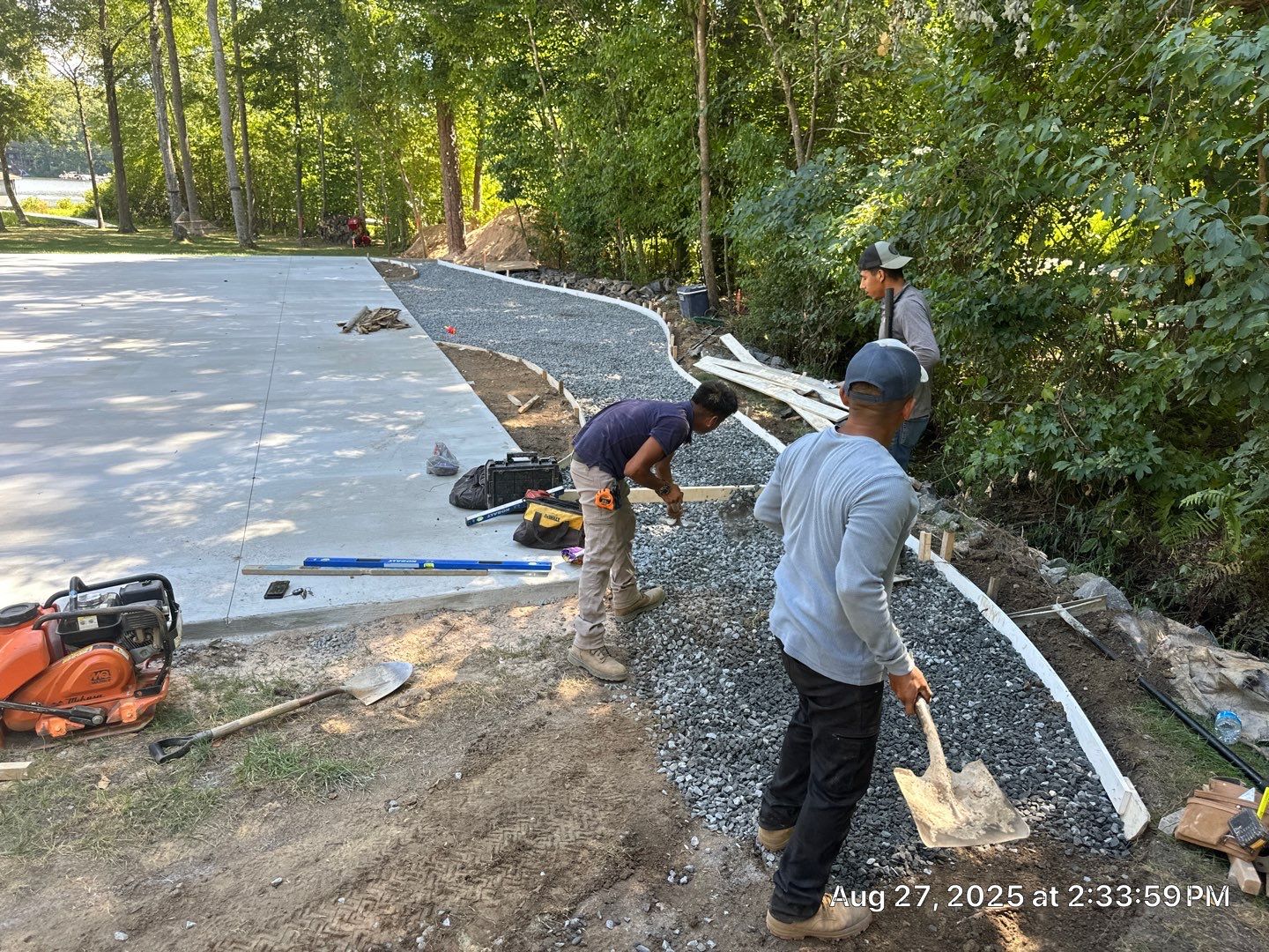 Pickle Ball Court in Mineral by City Light Construction LLC