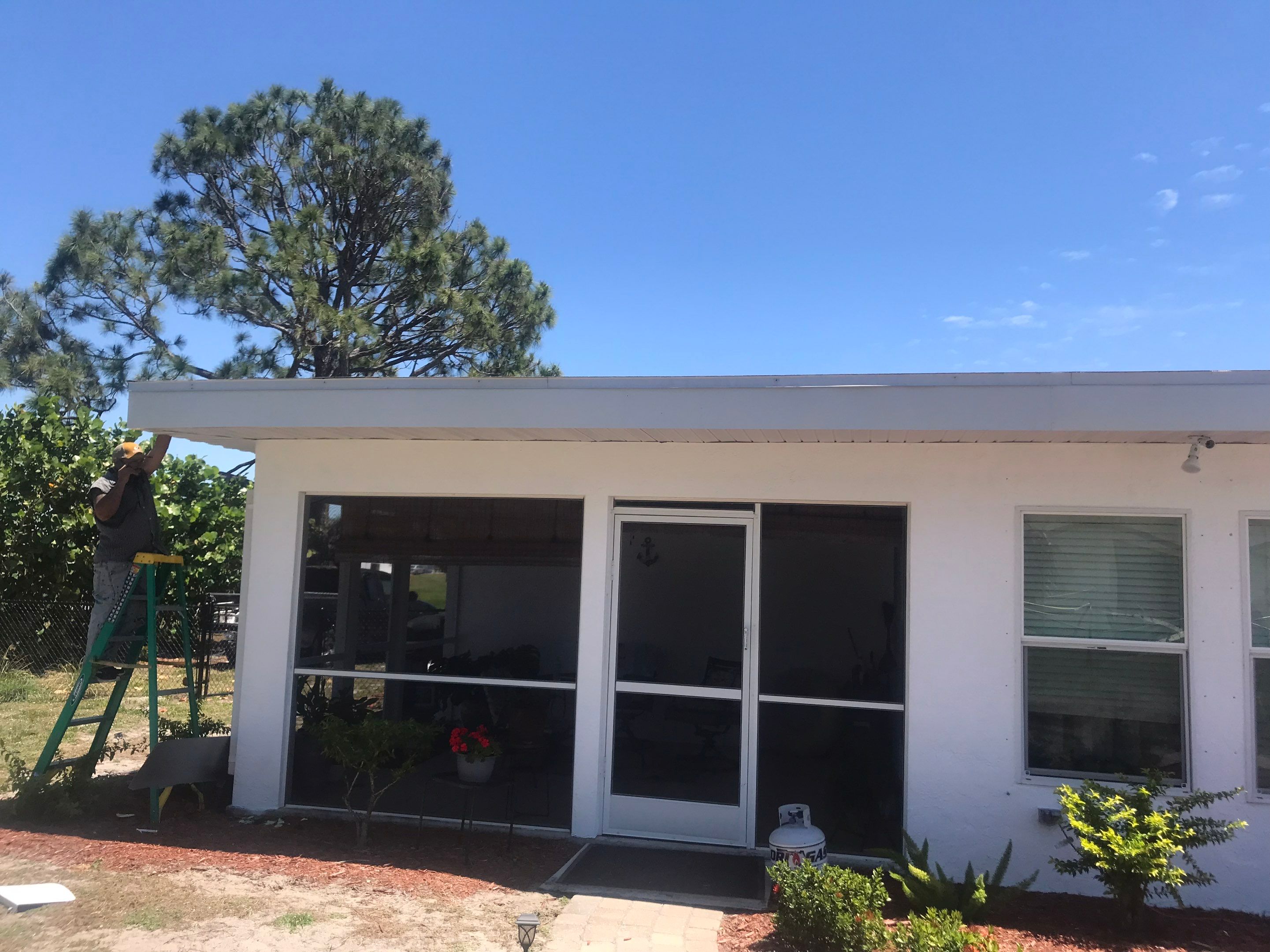 Soffit and Fascia Installation in Cape Coral FL by Gutter Professors