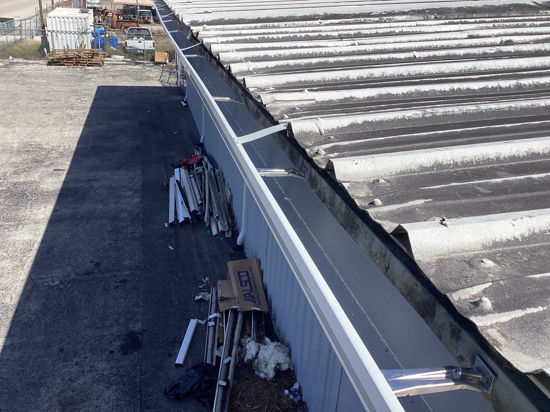 Commercial Gutter Installation in Cape Coral FL by Gutter Professors