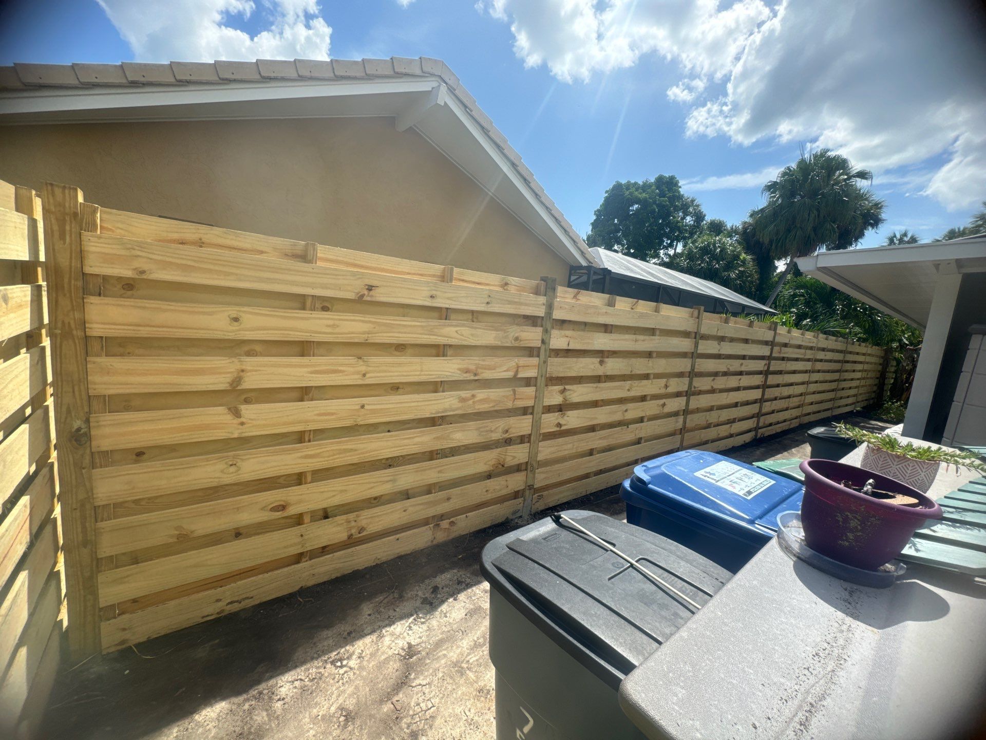Wood Fence Installation using Wood Pressure Treated Fence  by Asap fence and gates, LLC