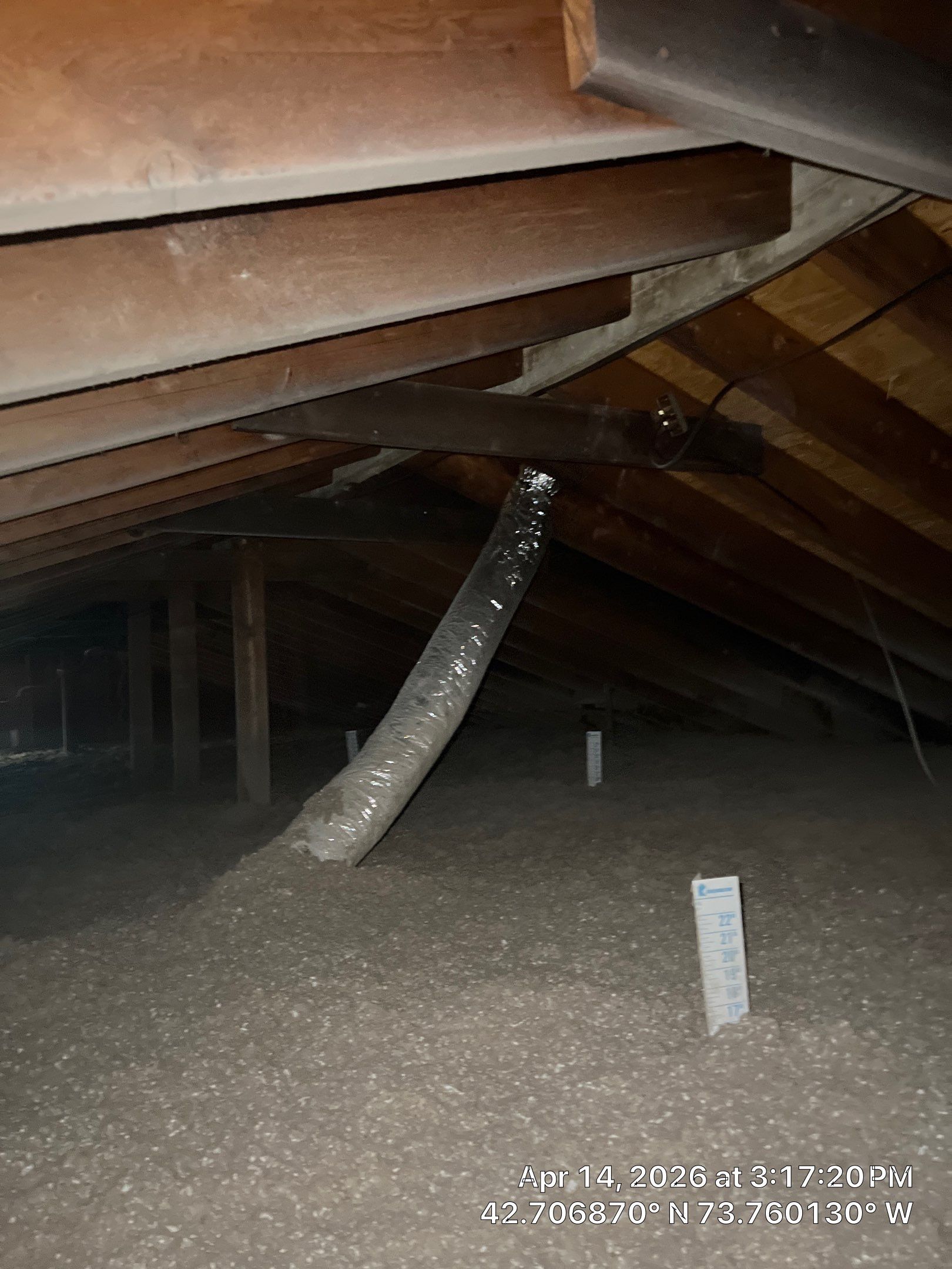 Attic Insulation Upgrade Project in Albany by Saffron Elite Home Performance & Building Science