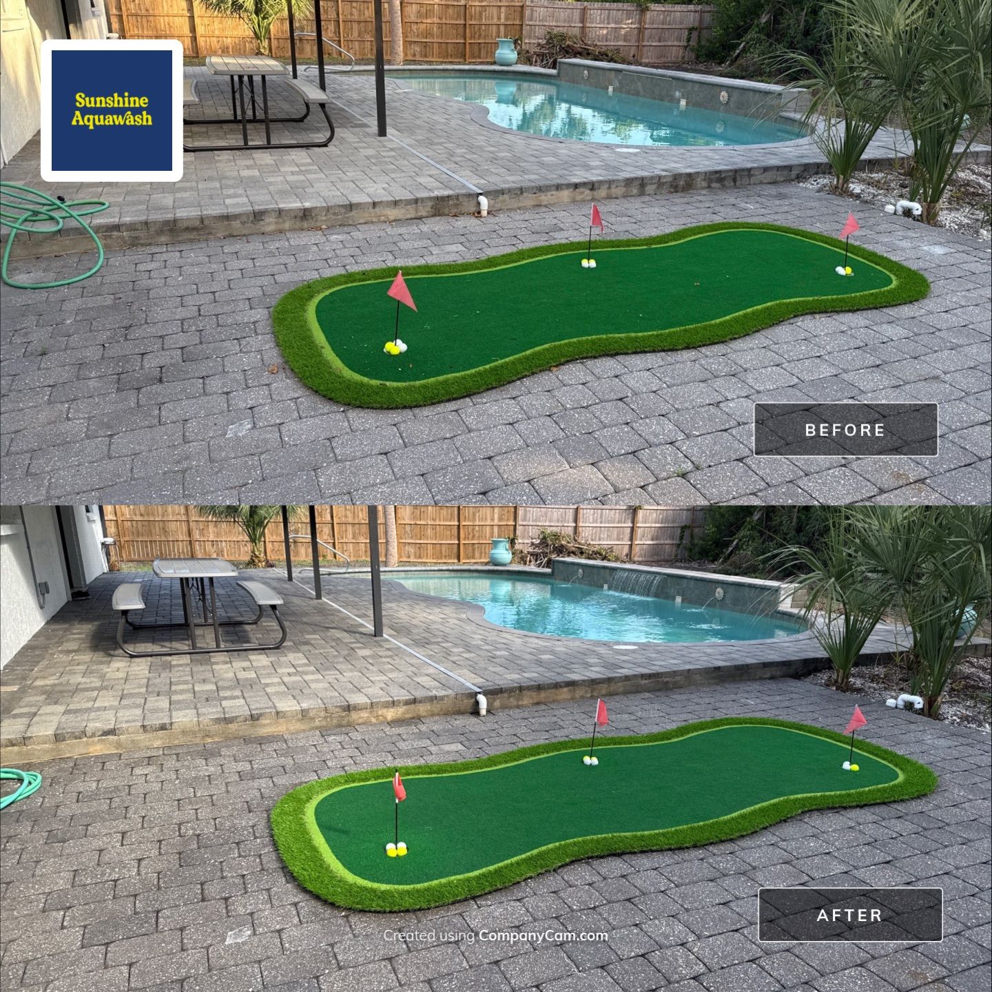 Complete Roof, Pool Deck, and Driveway Cleaning in Catalina Community, Bradenton, FL by Sunshine AquaWash