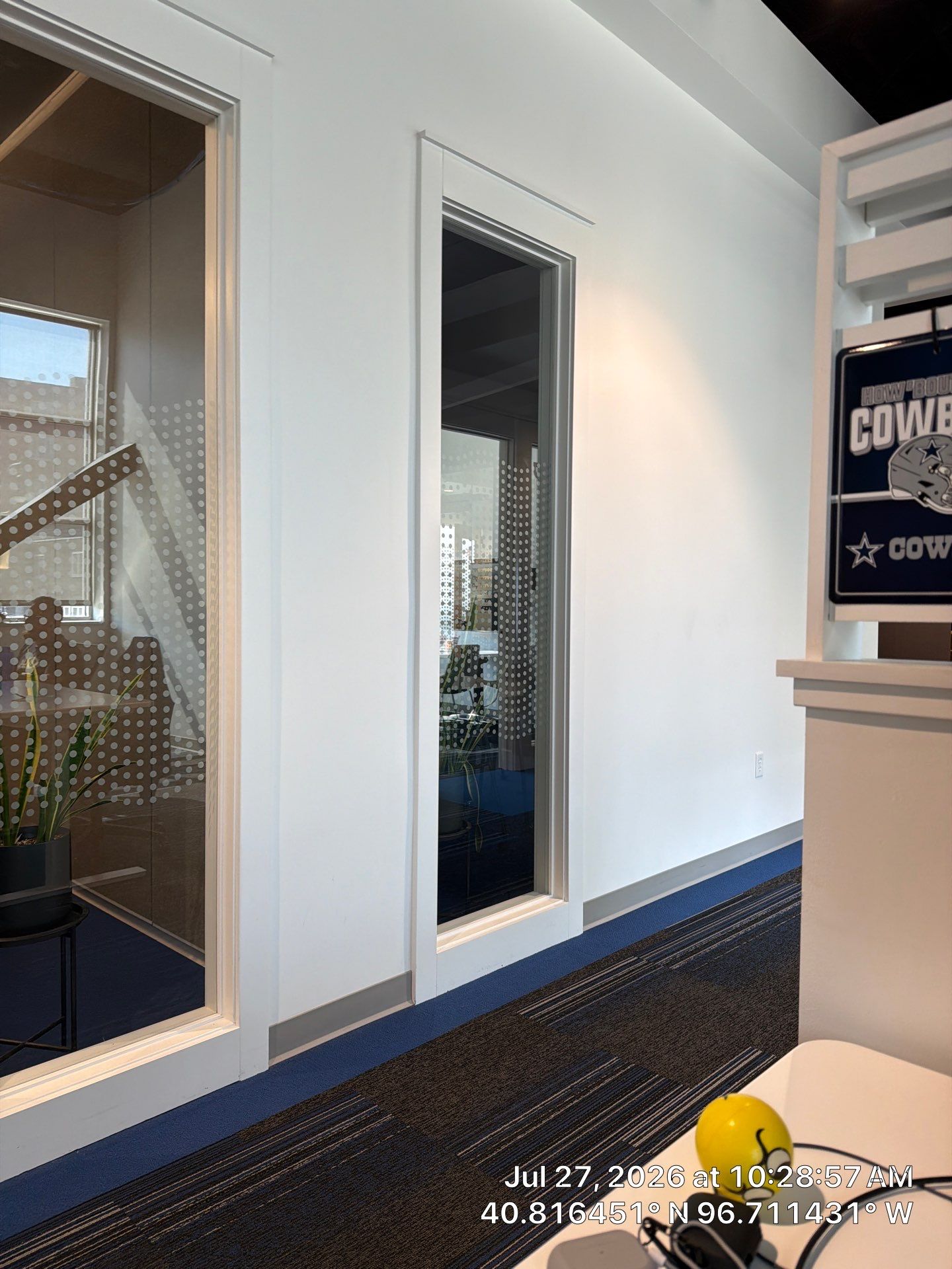 Professional Office Interior Build-Out and AV Installation in Lincoln by CompanyCam Sales Demo