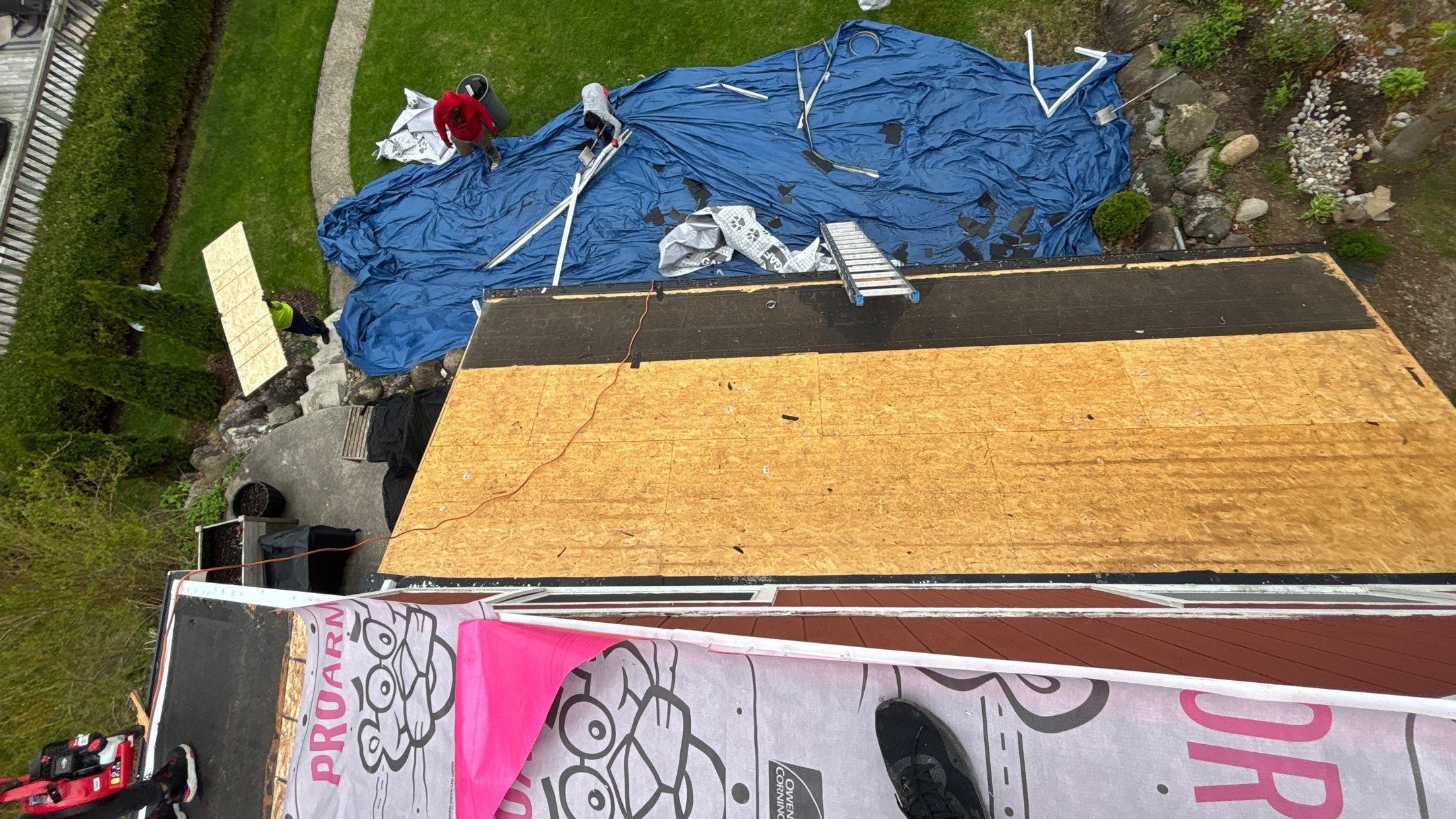 Roof Replacement using Owens Corning Duration by 180 Contractors