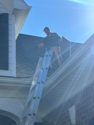 Storm Damage Repair and Garage Metal Roof Install 